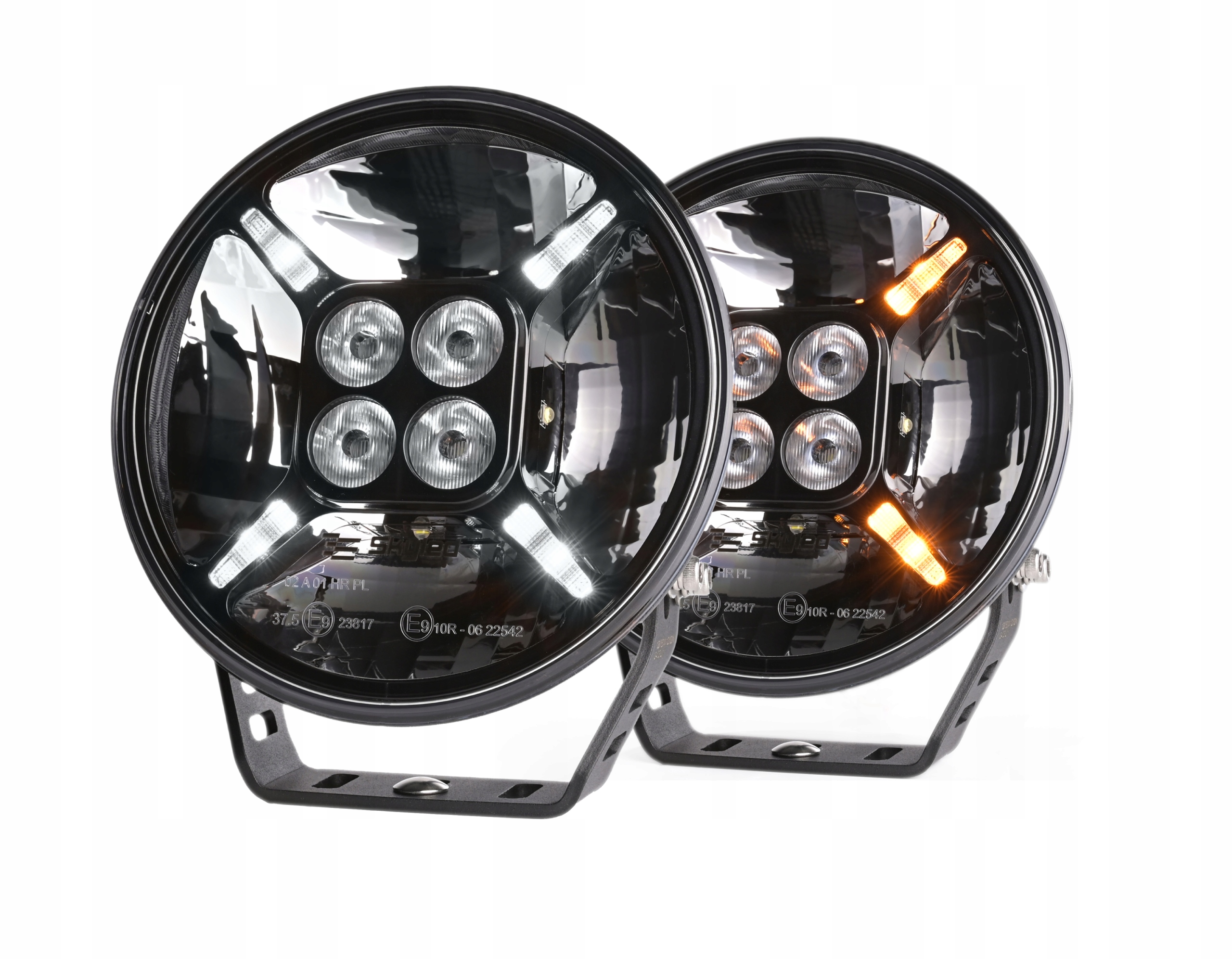 Světlomet Dálkový Skyled Cosmo 7X Full Led 60W, Dvojité Polohy R112