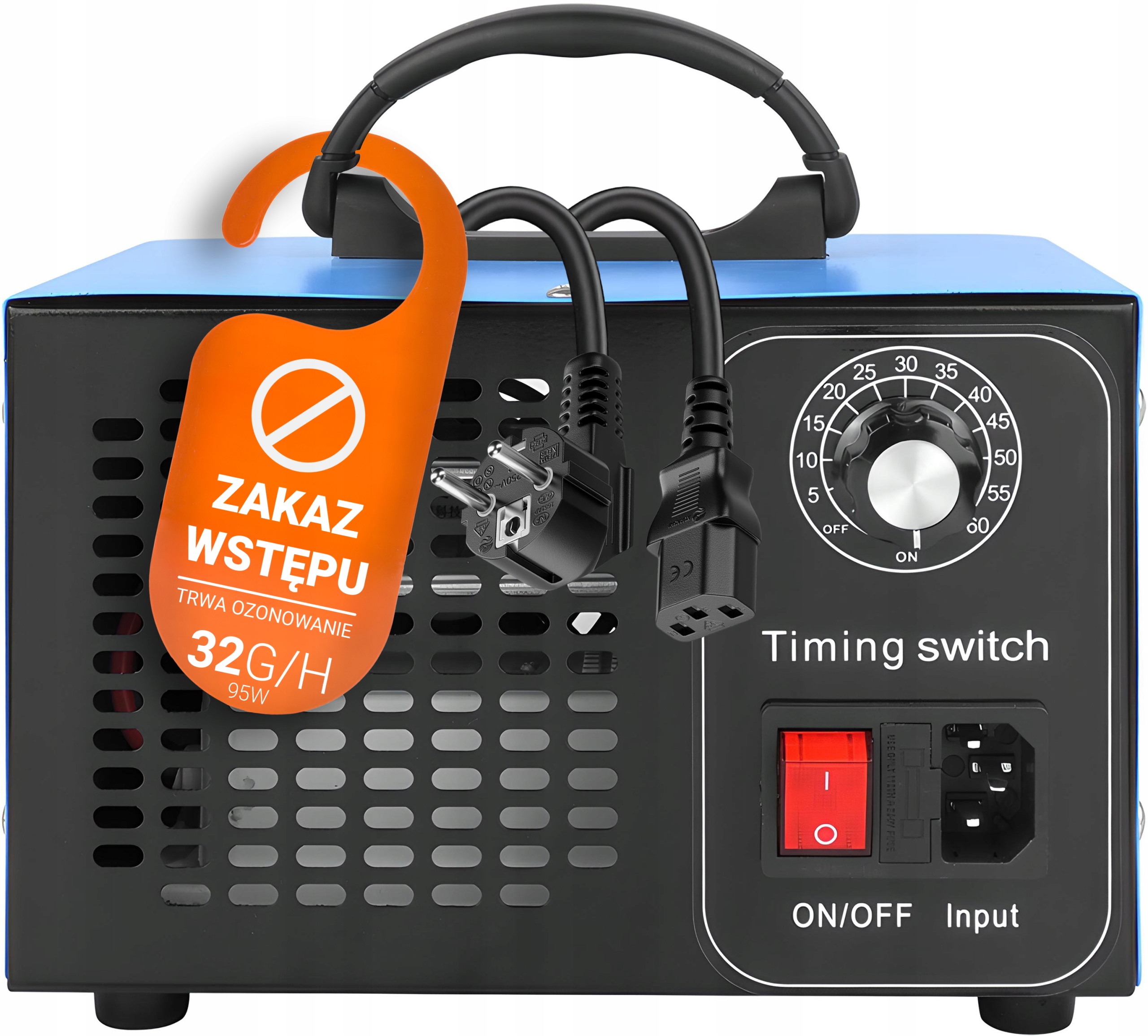 Generátor Ozonu Bezpečný Ozonátor Účinná Čistička Vzduchu 32 G/h