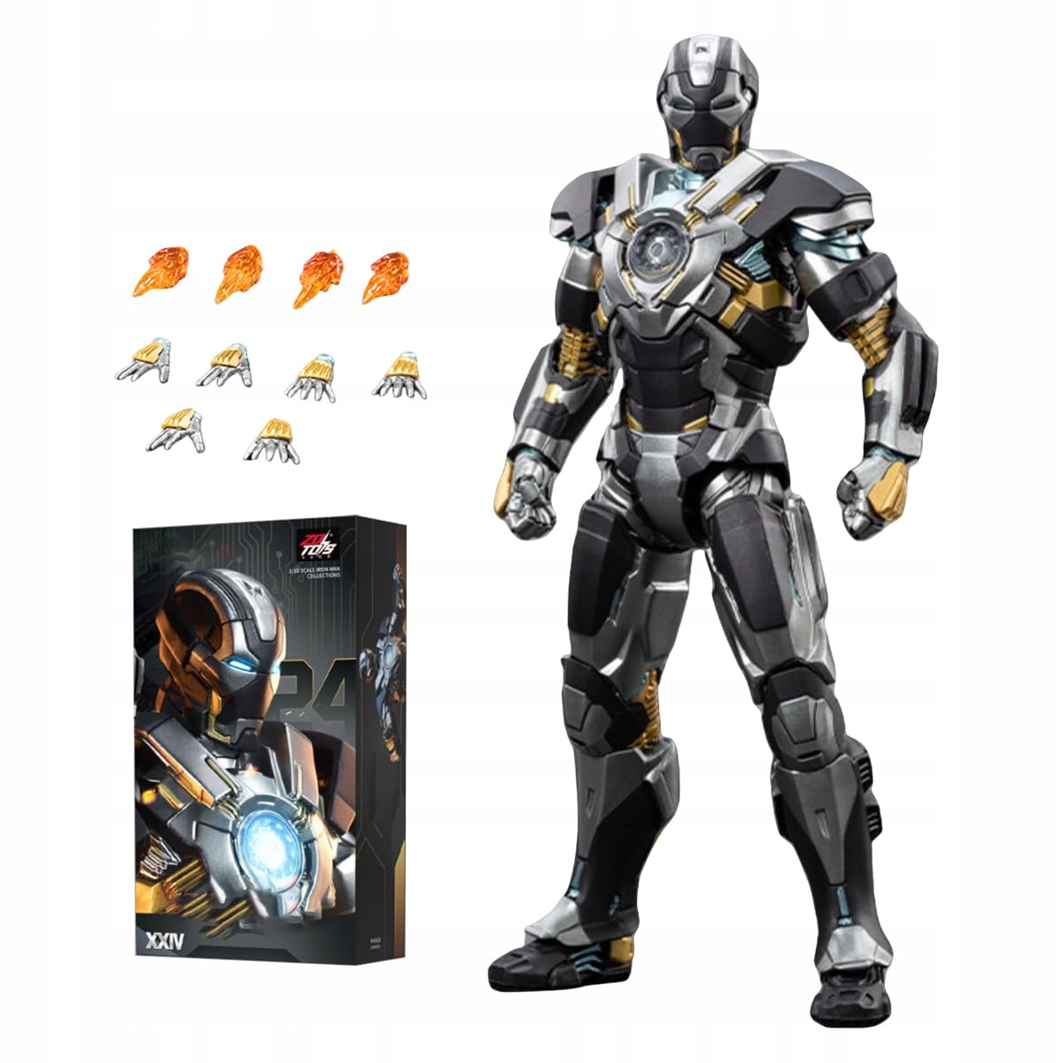 Figurka Iron Man Mk24 XXIV 18 cm verze Premium Marvel Zd Toys Originální