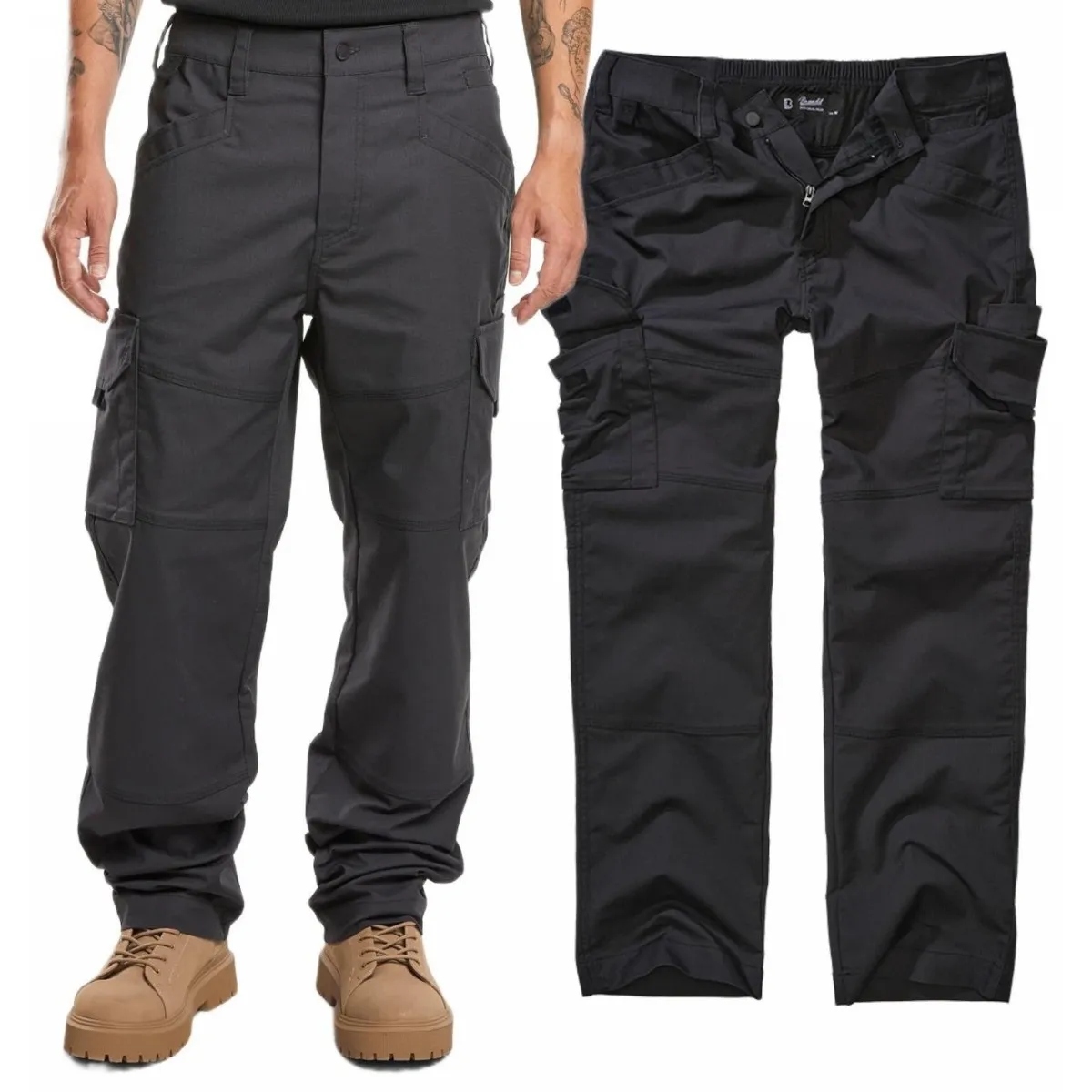 Kalhoty Brandit Tactical Ripstop černé XL [XL]