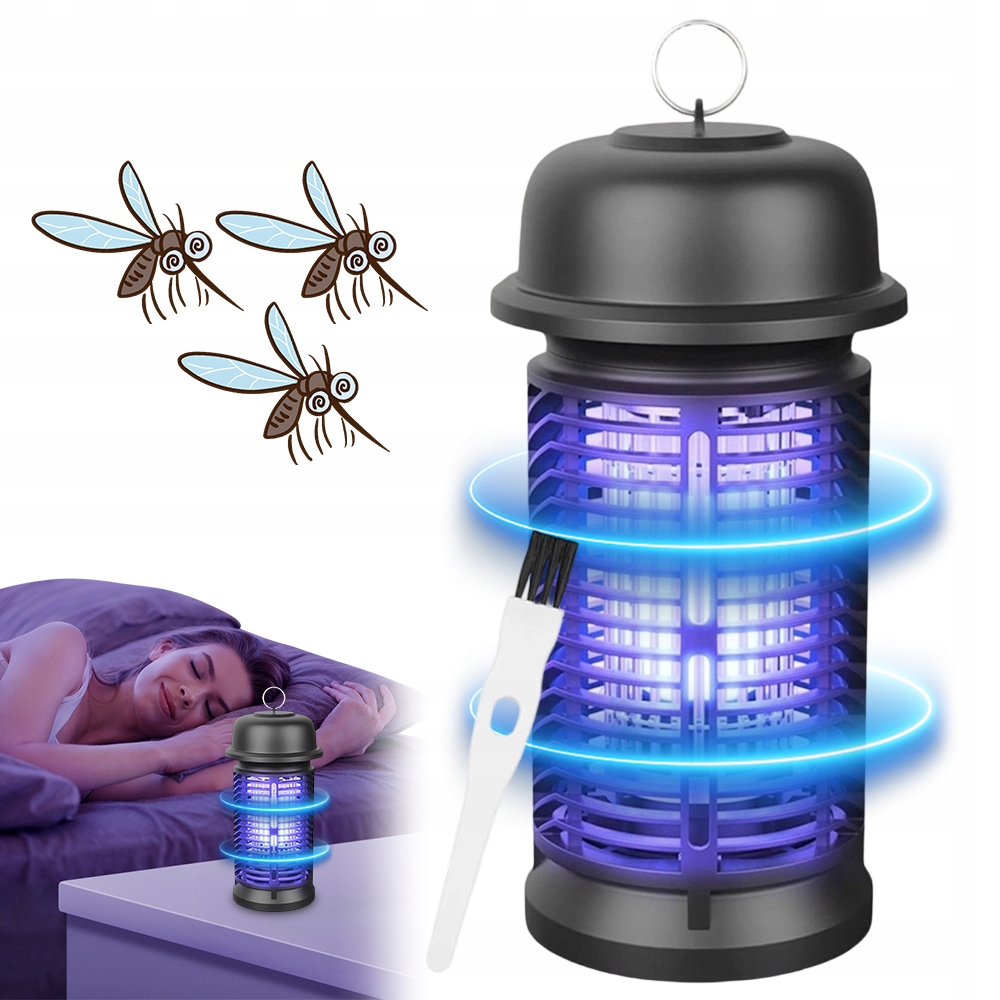 Insekticidní lampa Lampa proti komárům Elektrická Účinná Elektronická