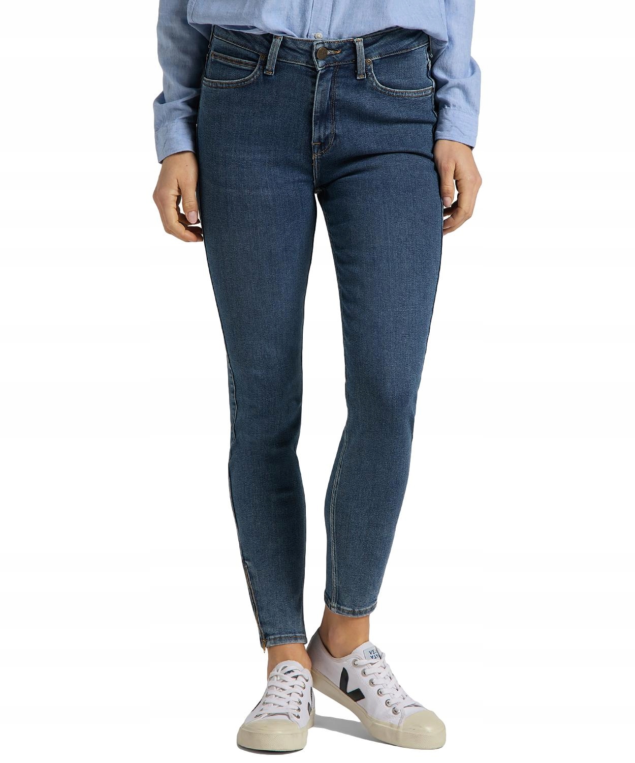 Jeansy Lee Scarlett High Zip L31BNCXY MidEly 30/31