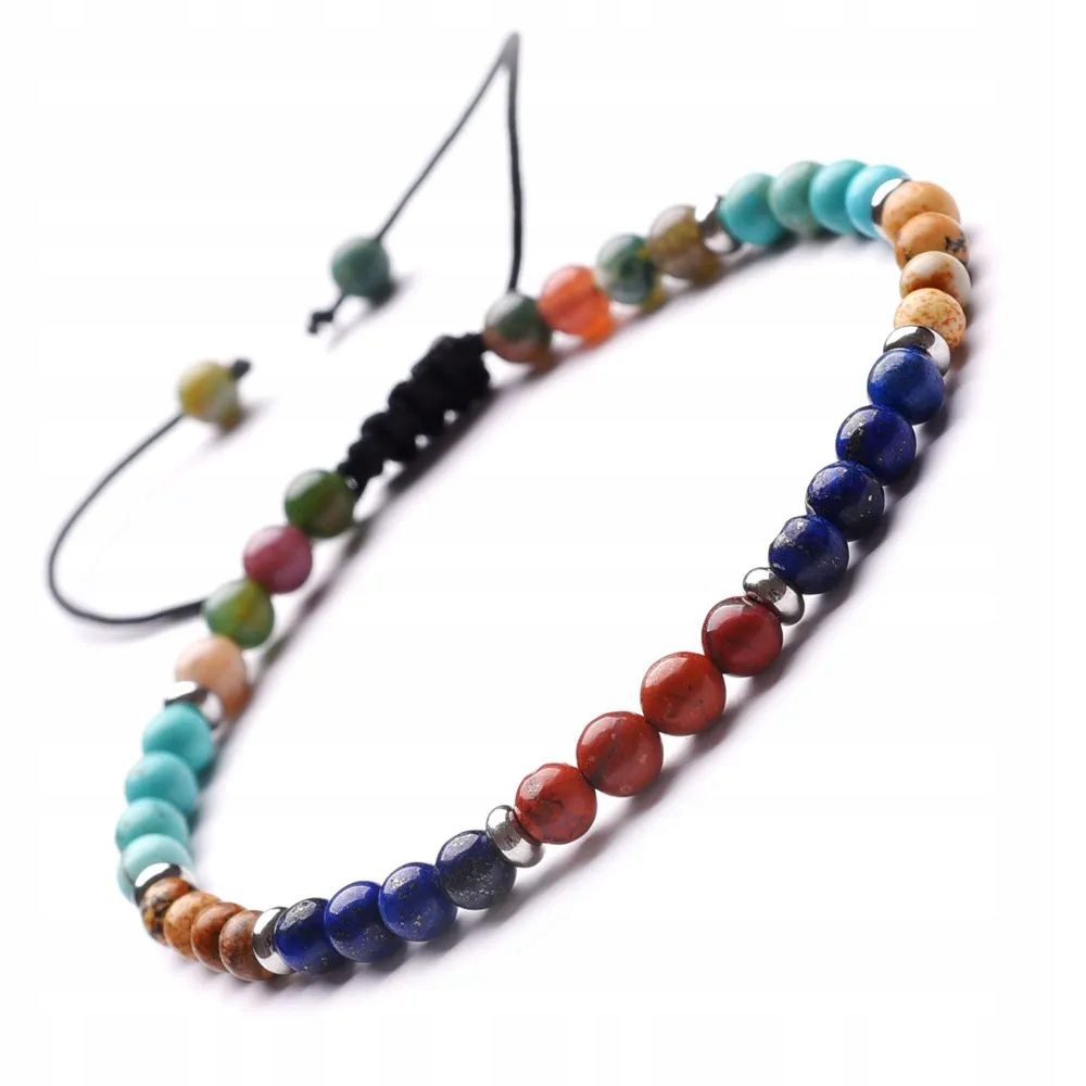 

Bransoletka Kamień Mix Kulki 4mm