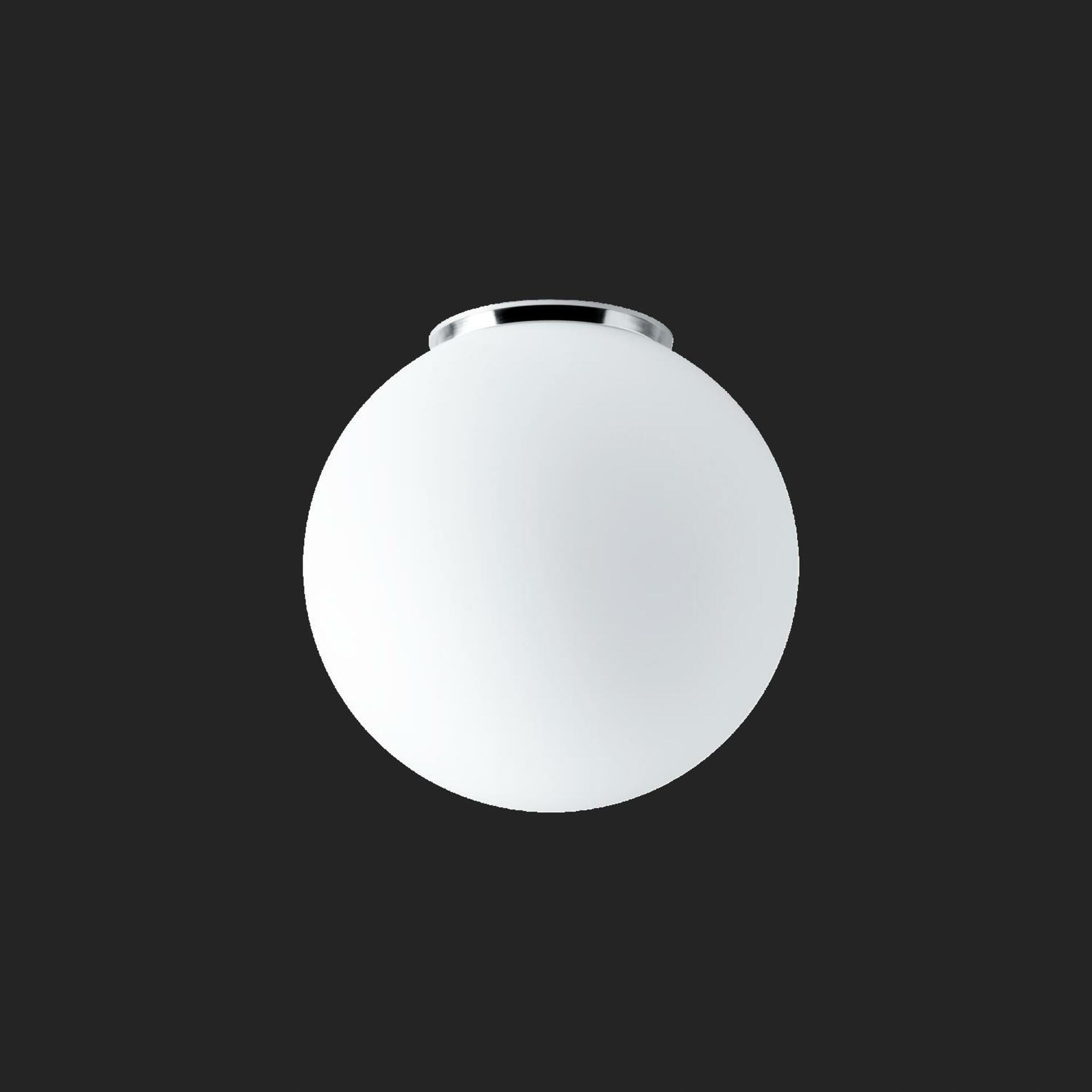 Osmont 61737 Styx 3 stropné nástenné sklenené svietidlo chróm biela IP65 40