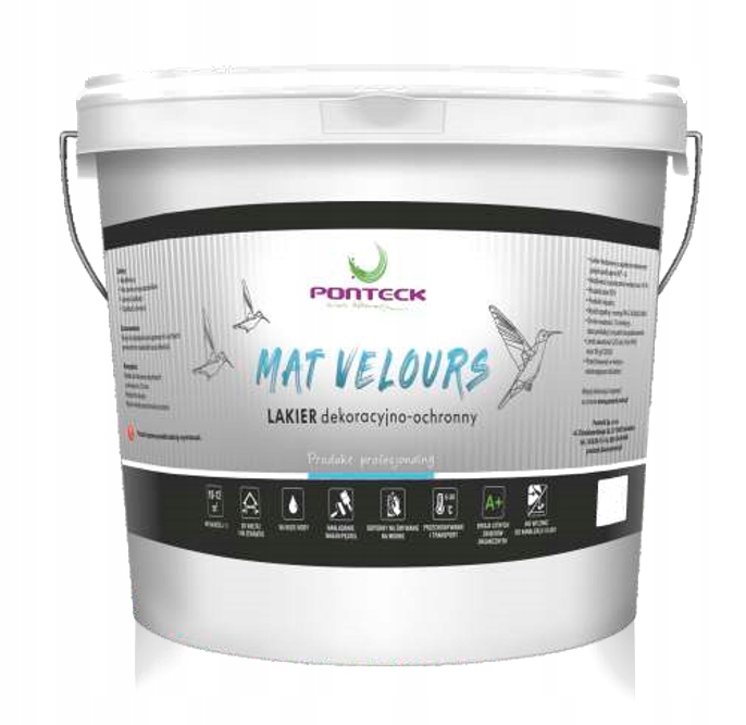 LAKIER do ŚCIAN ochronny bezbarwny MATOWY 1L
