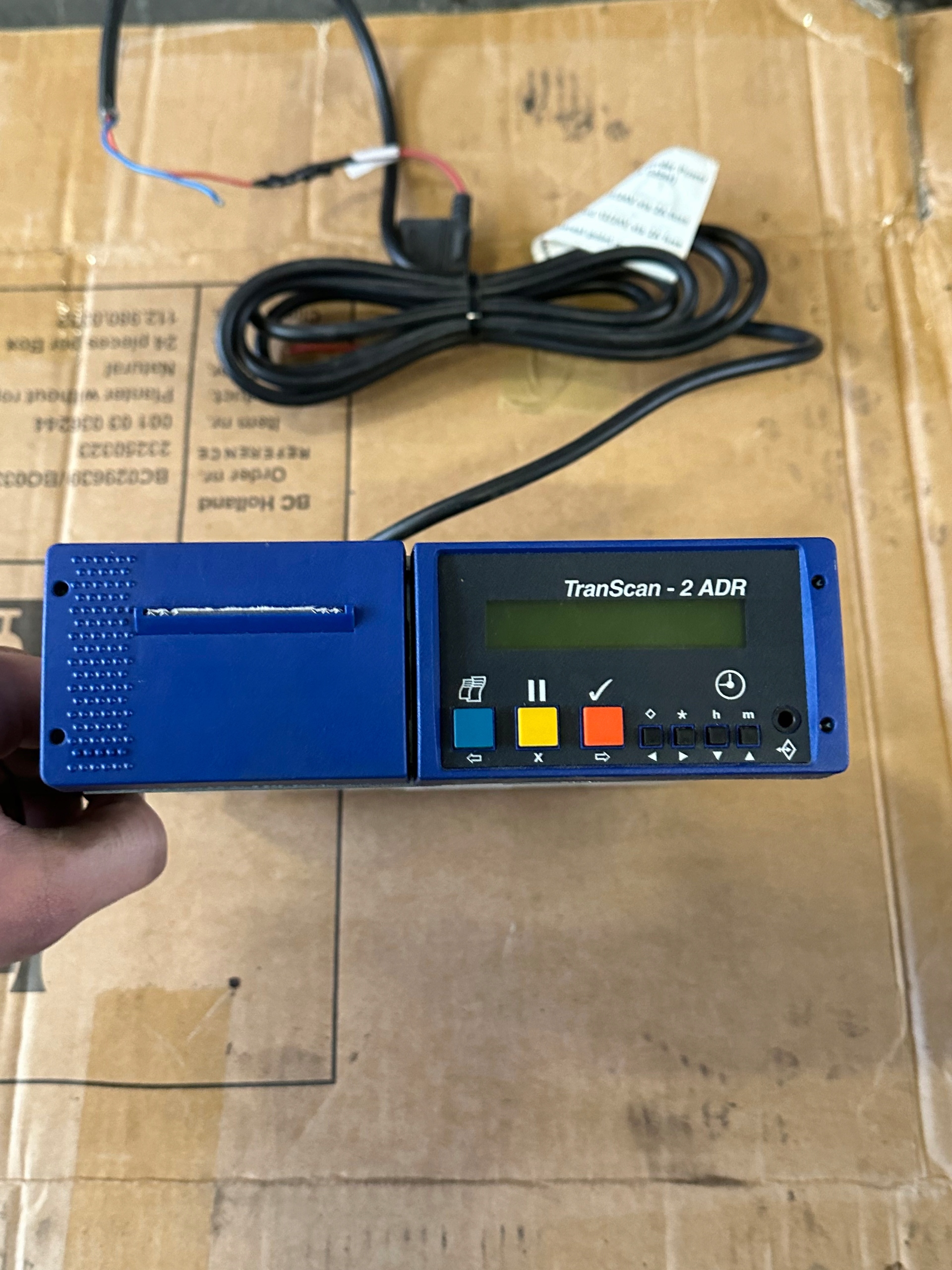 TERMOGRAF DRUKARKA REJESTRATOR TRANSCAN 2 ADR