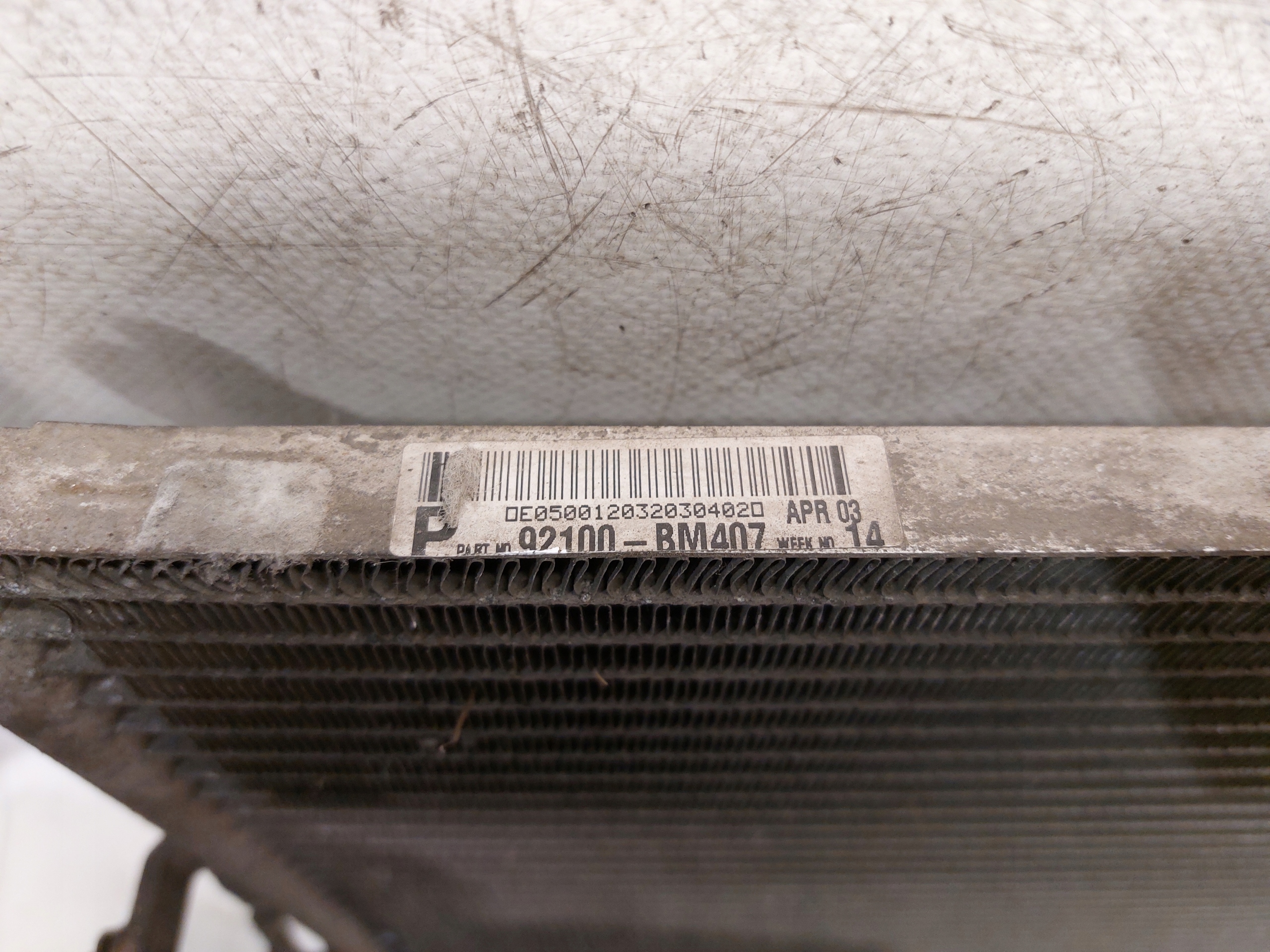 Radiateur climatisation NISSAN PRIMERA P12 1.6