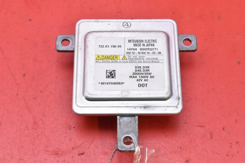 control unit XENON KSENON left 7226115099 VOLVO V40 2 II 12-16