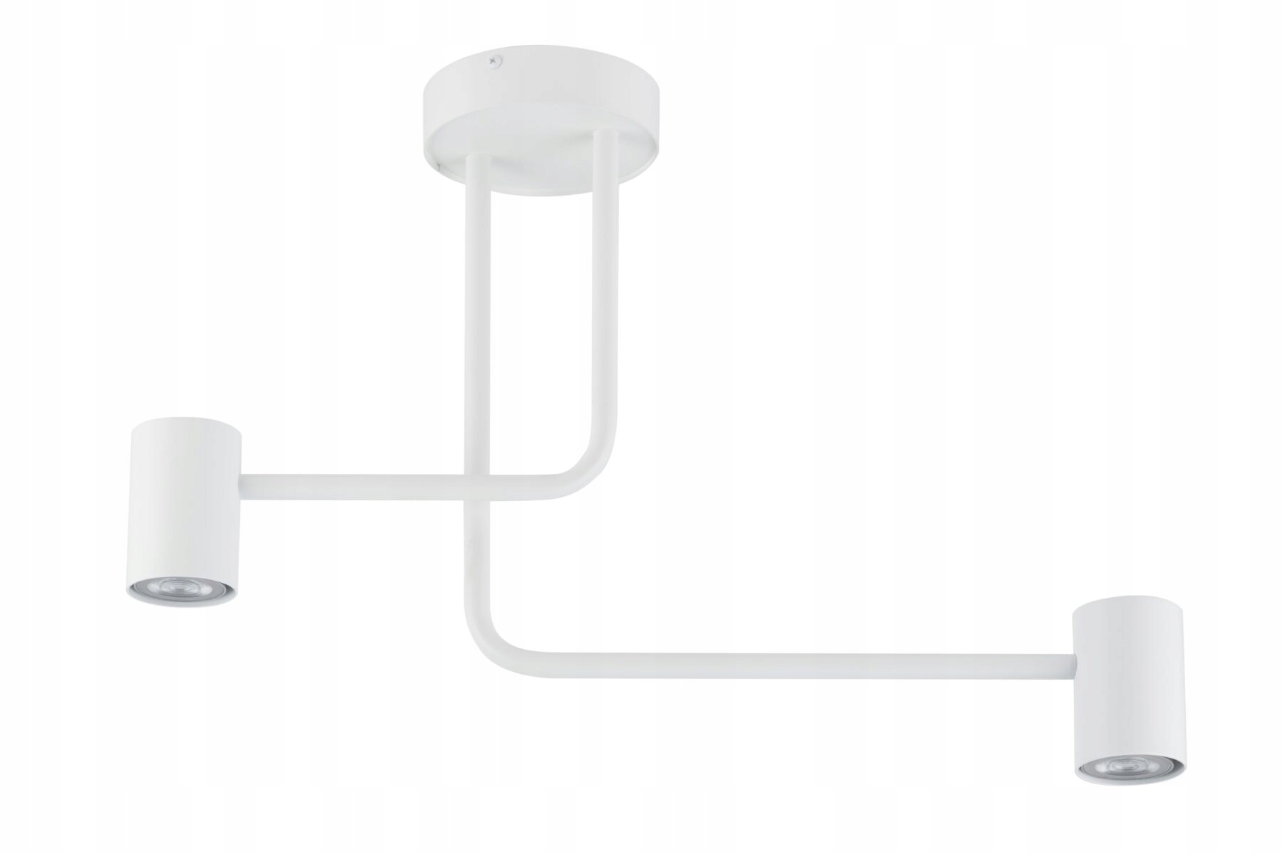 Stropní svítidlo moderní minimalistická industriální bílá 2 body Sigma