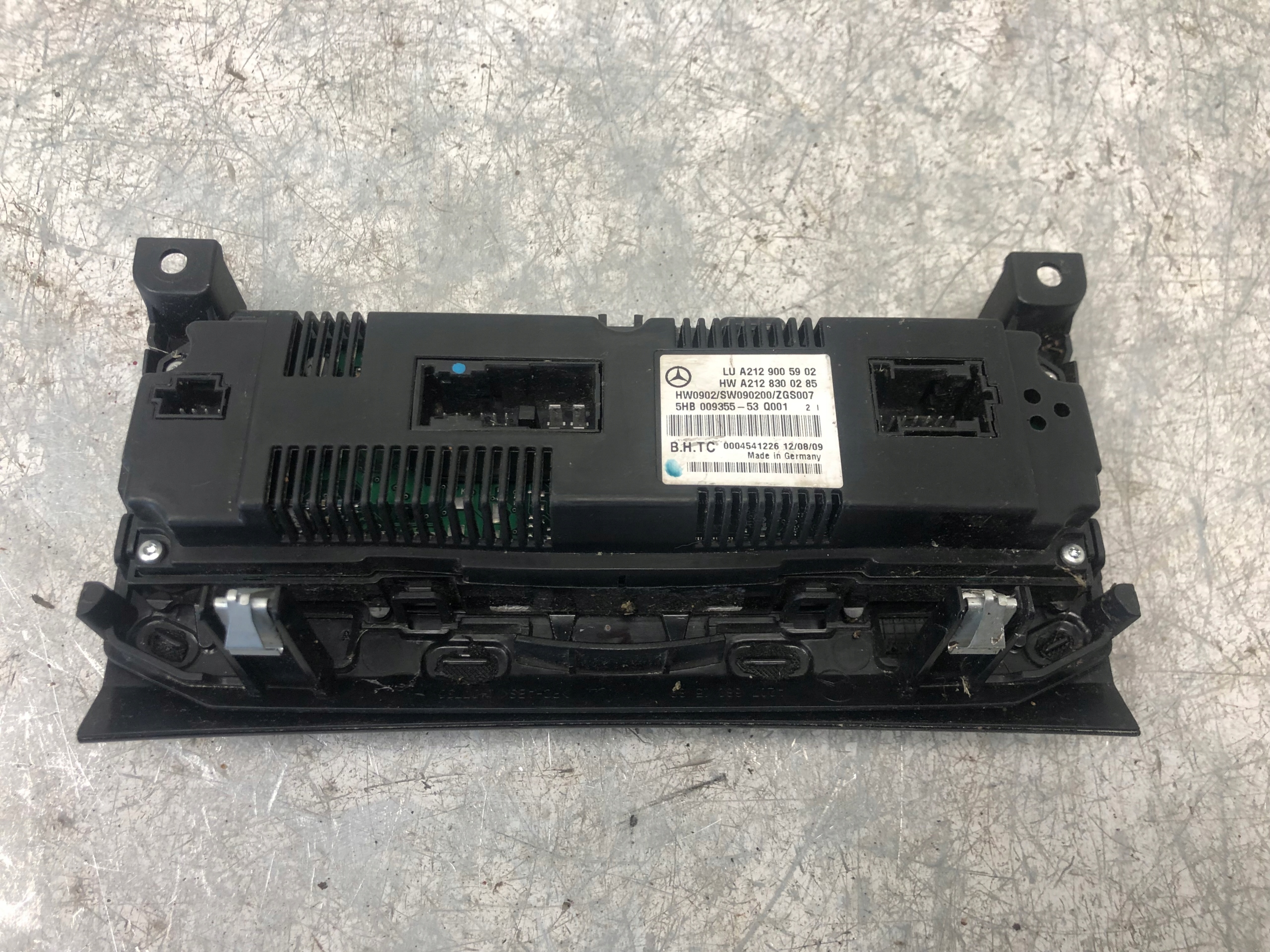 Unite commande clima MERCEDES W212 A2129005902