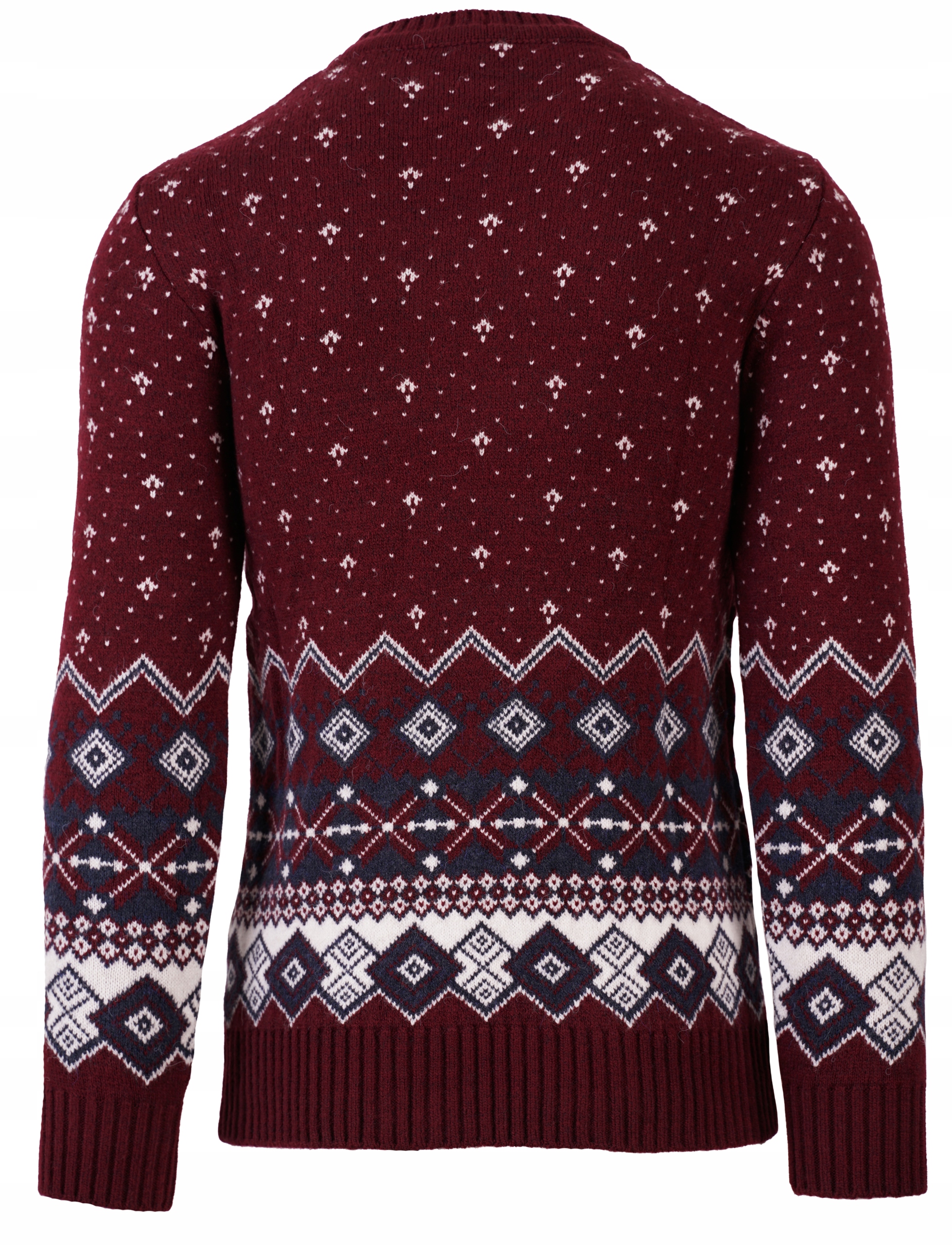 SWETER MĘSKI ŚWIĄTECZNY RENIFER WEŁNA NORWESKI S M Rozmiar S/M