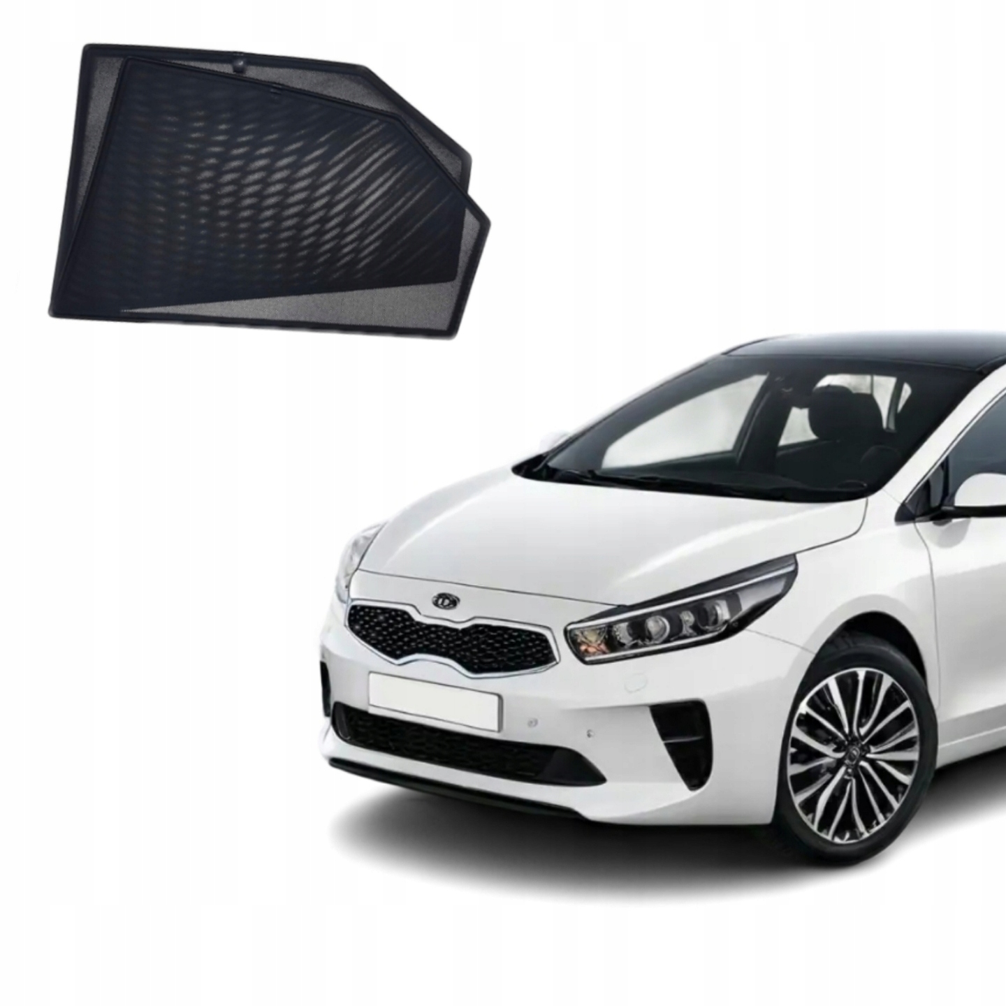 Krytky slunečních rolet určené pro Kia Ceed II 2 htb