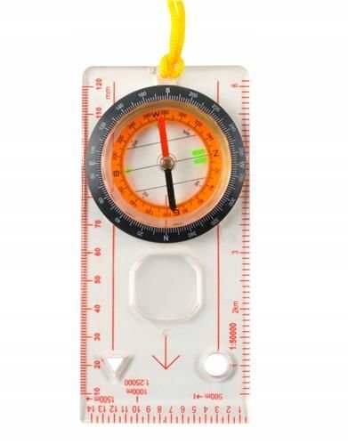 Kompas Mapowy Płytkowy Podziałka Mapnik Busola Model Kompas Mapowy