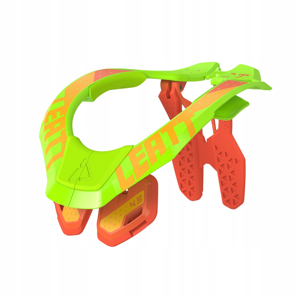 Leatt Chránič Krku 4.5 Neck Brace Citrus Zelený Fluo/oranžový S/m