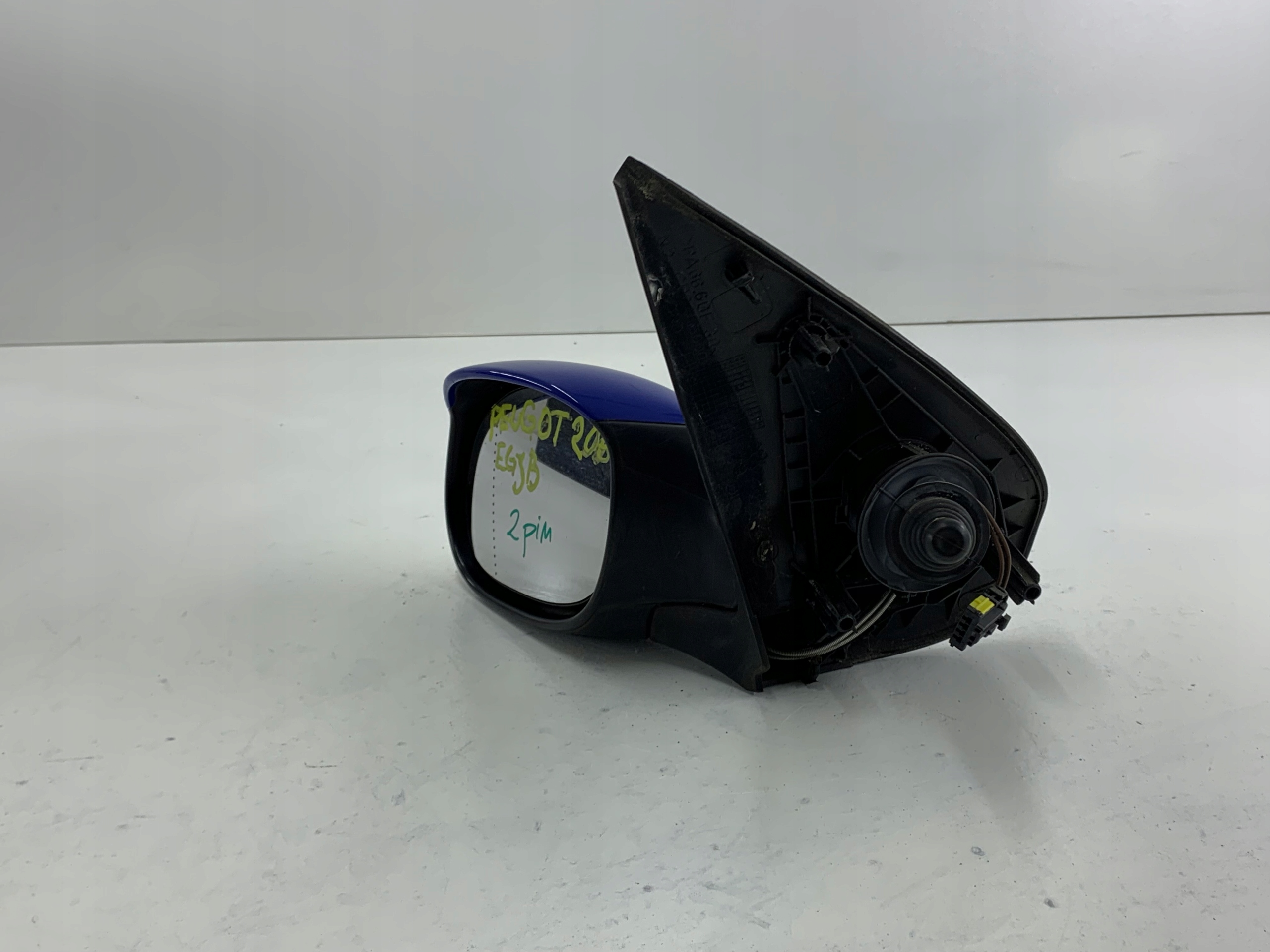 PEUGEOT 206 mirror right manually EGJB 2 PIN