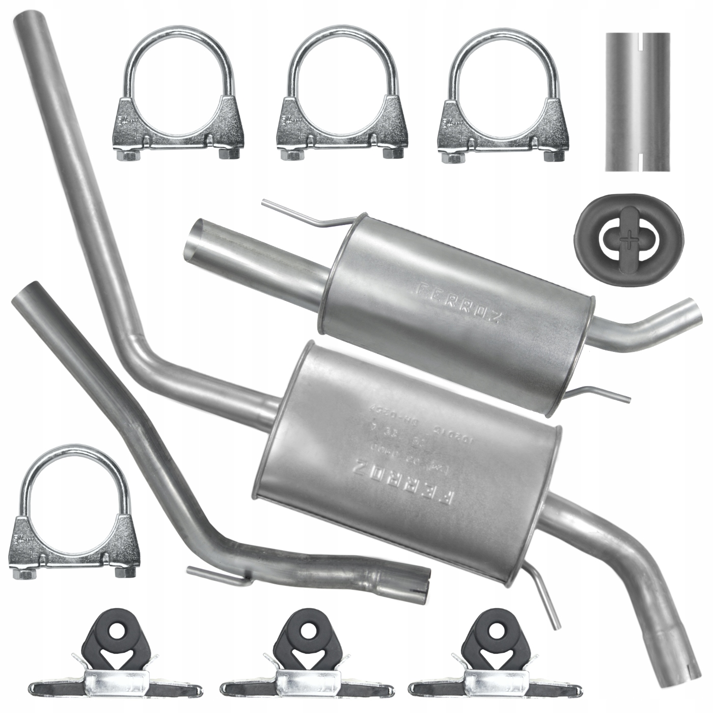 Комплект глушника VW T4 96- 2.0 2.5 2.8 Doka SWB і LWB