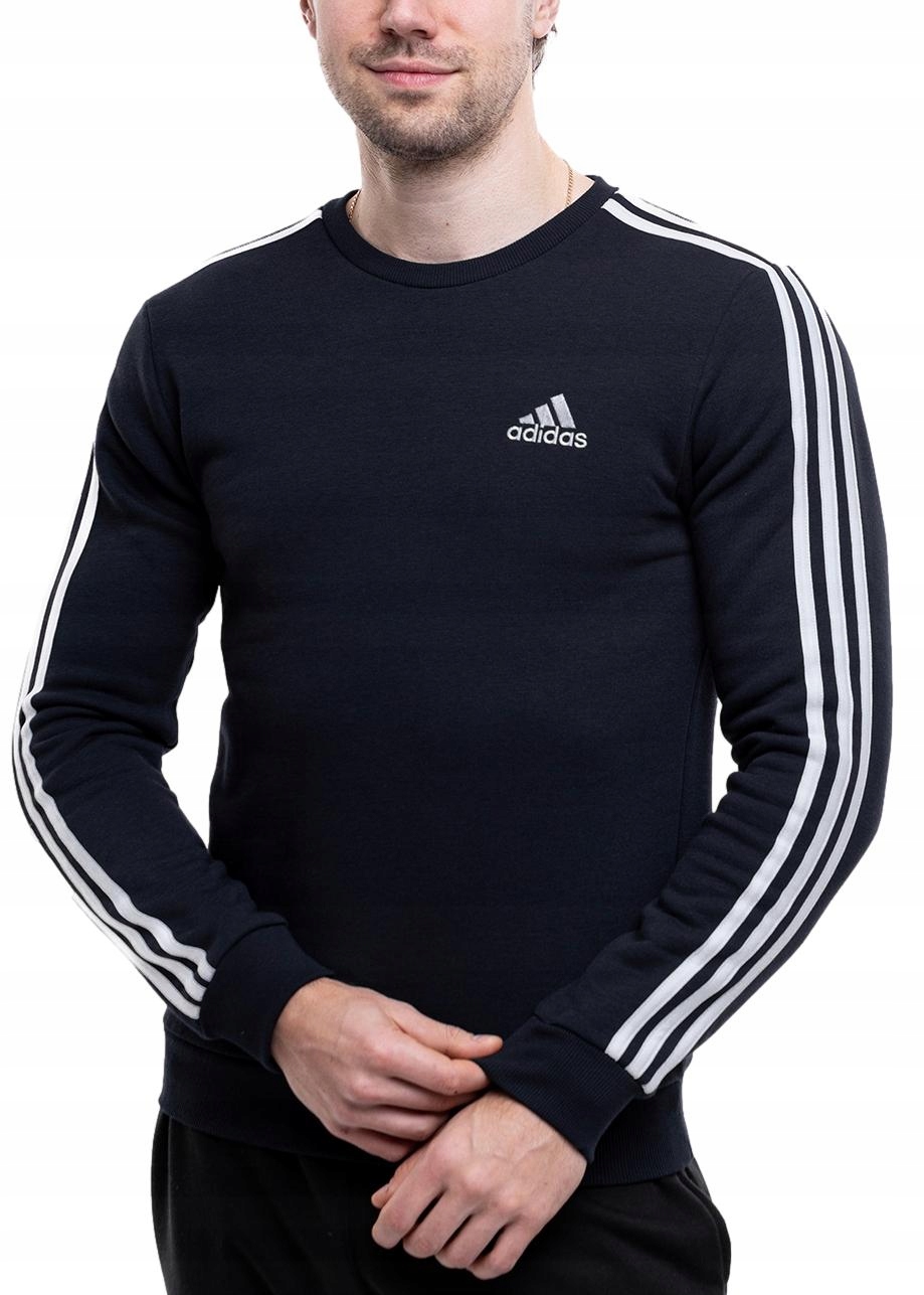 adidas pánská mikina s pohodlným svetrem Essentials vel S