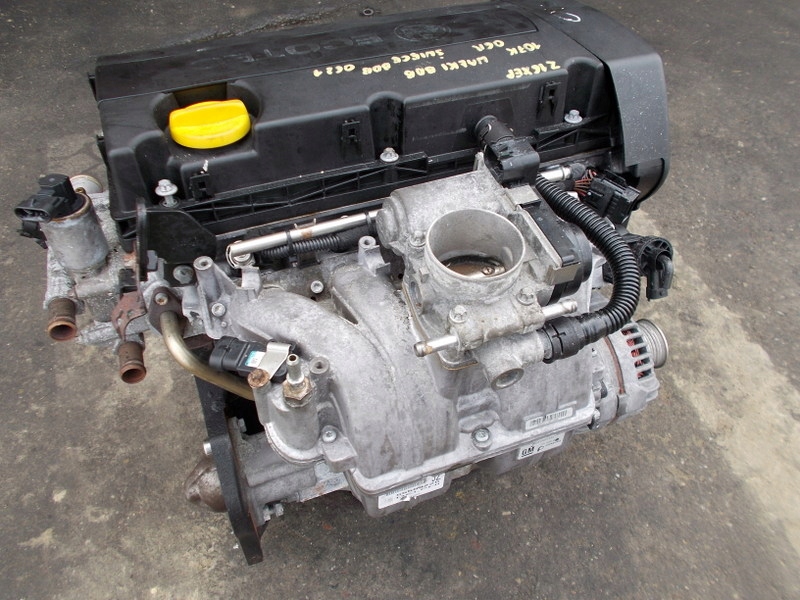 Двигатель astra vectra zafira 1.6 16v z16xep/107k/