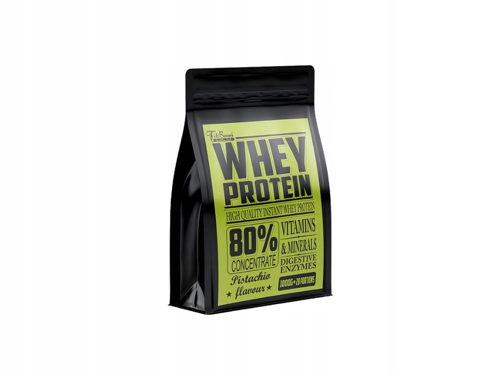 FitBoom Whey Protein 1000g pistachio