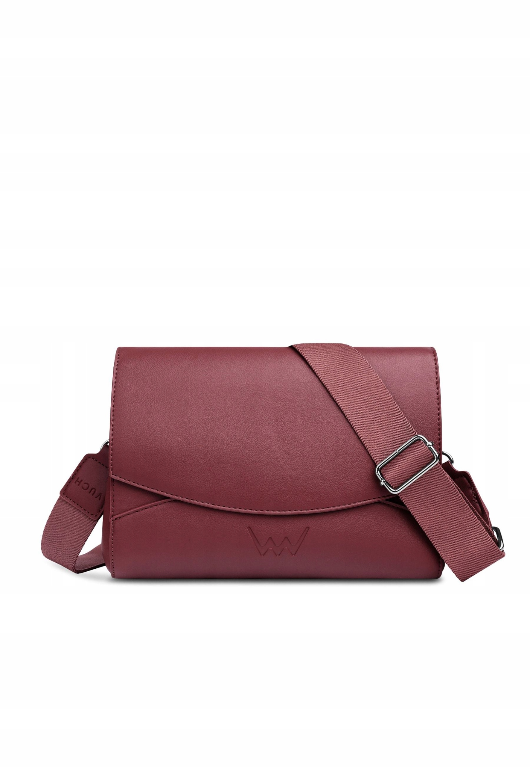 Dámská crossbody kabelka Vuch Danita vínová koženka 25 cm