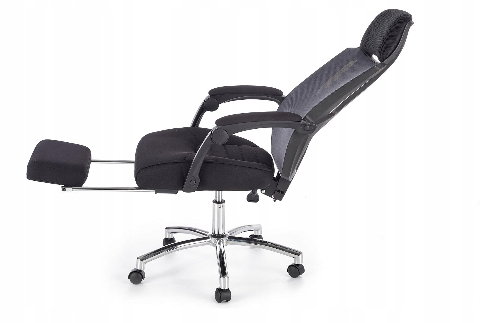 Fotel biurowy RZOKŁADANY z podnóżkiem FREEMAN cz/p Rodzaj obrotowy