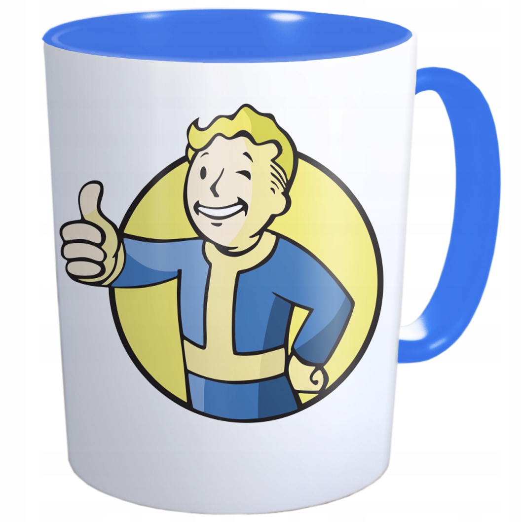 

Niebieski Kubek Fallout Vault Nuka Cola