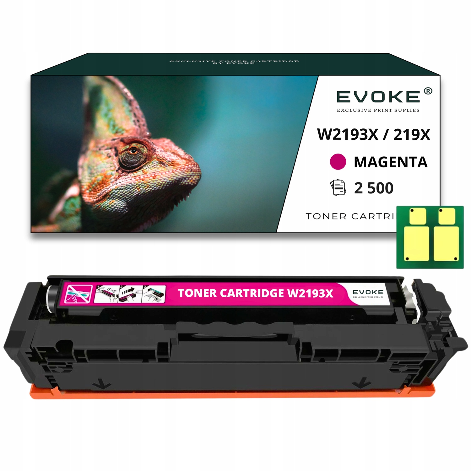 Toner pro Hp W2193X červený Chip 3202dw 3302fdw 3302fdn 3202dn