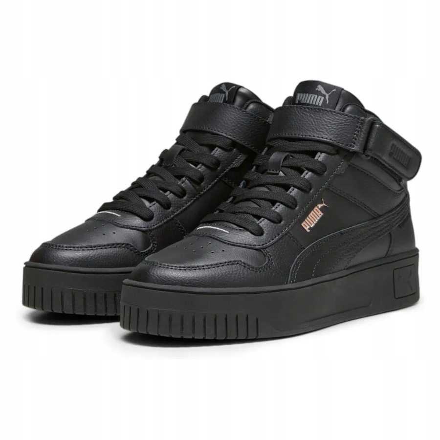 Dámské vysoké podzimní boty Puma Carina Street Mid 39233702 černé 40