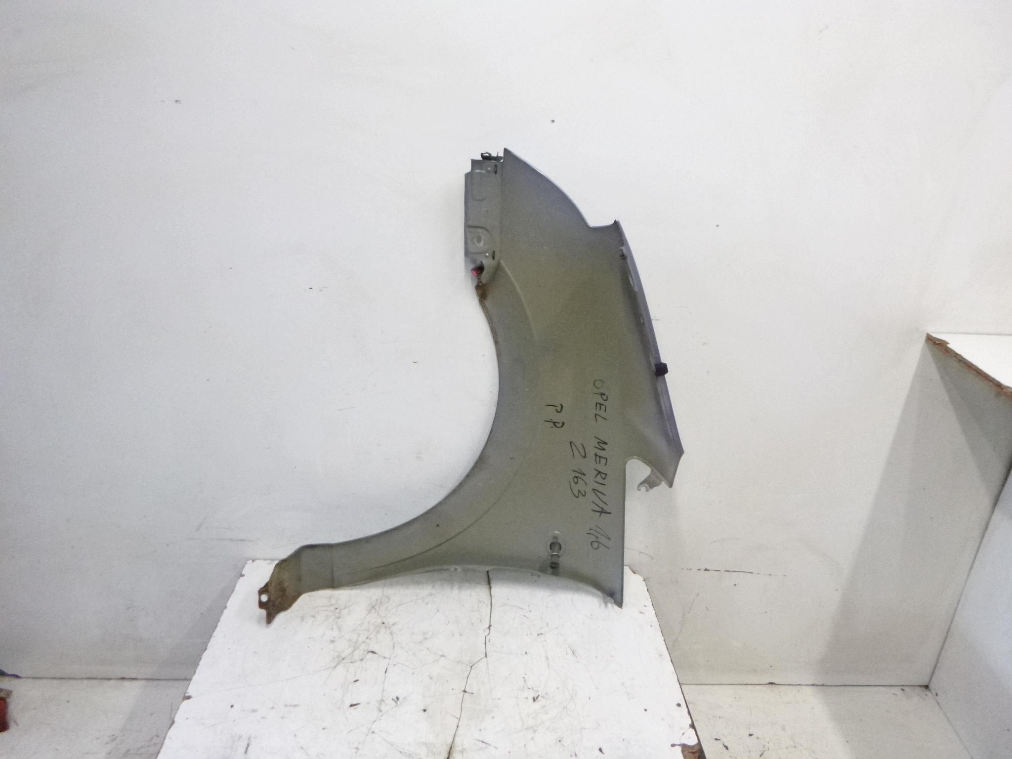 parafango Destra Opel Meriva A Z163 Srebrny 2003-2010