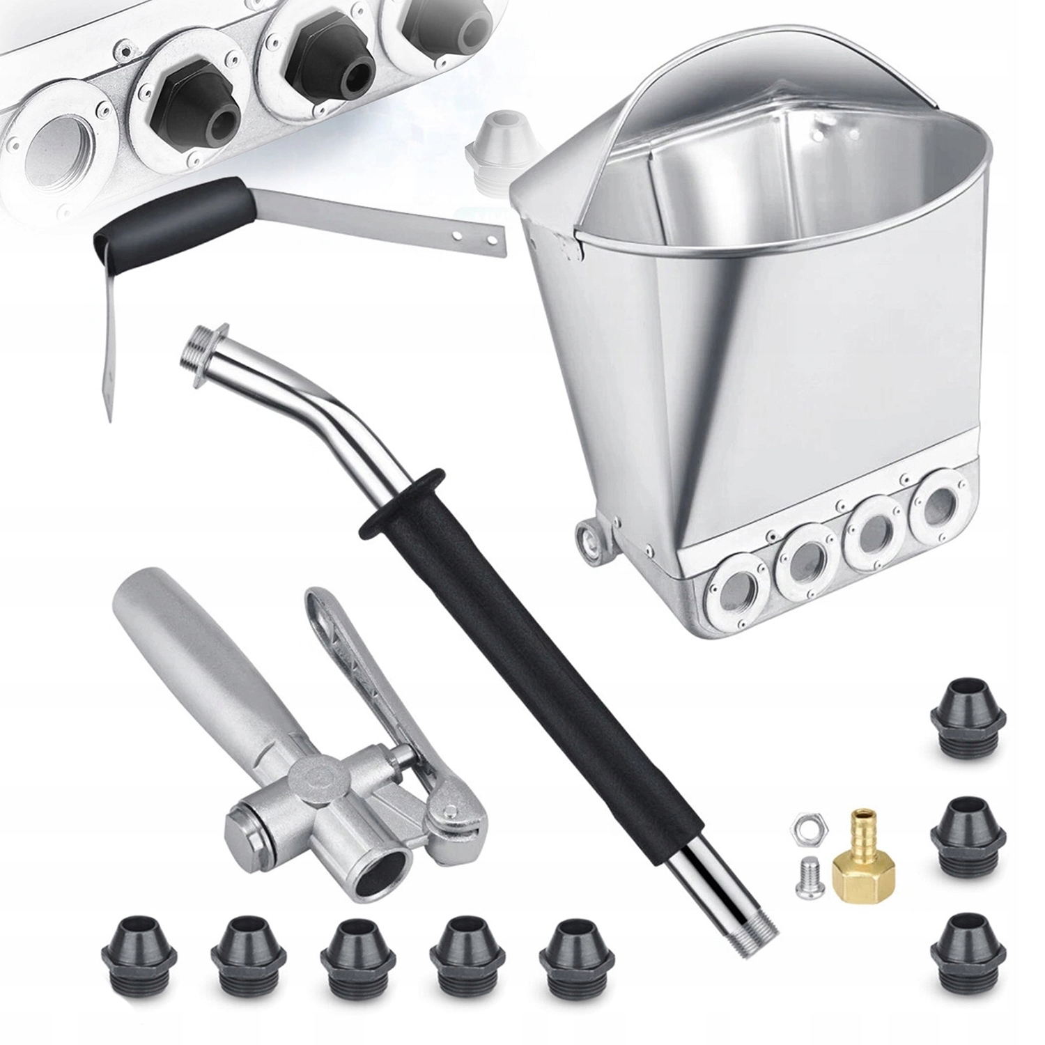 Pneumatická Omítka Na Omítku Omítka Na Malty Stěn S 8 Tryskami