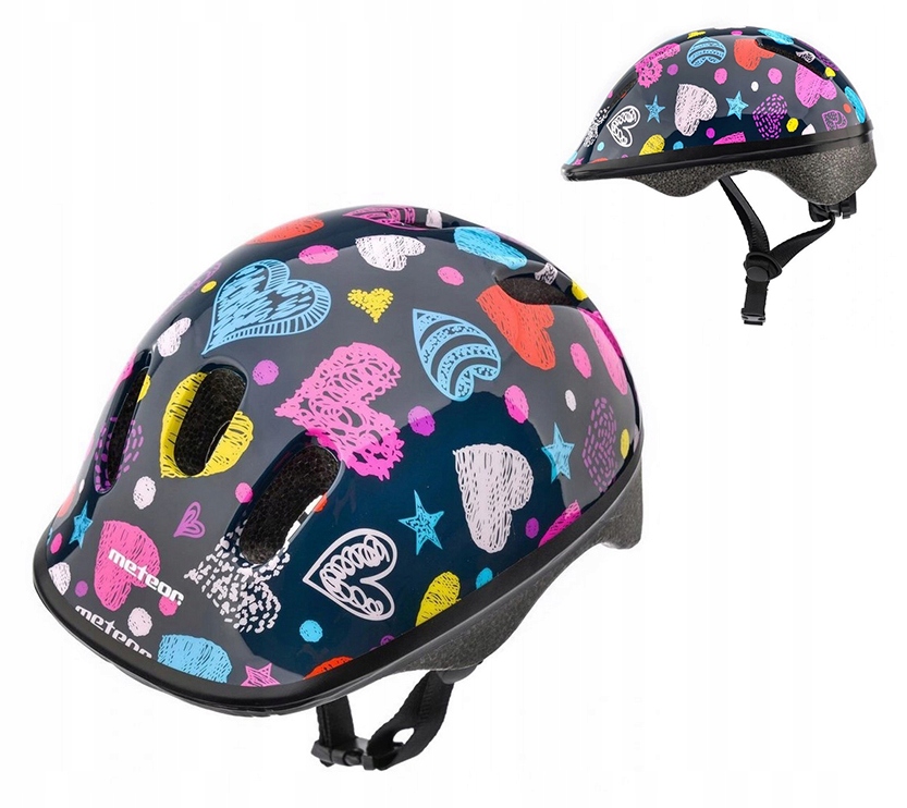 

Kask Rowerowy Dziecięcy Meteor KS06 Xs 44-48cm