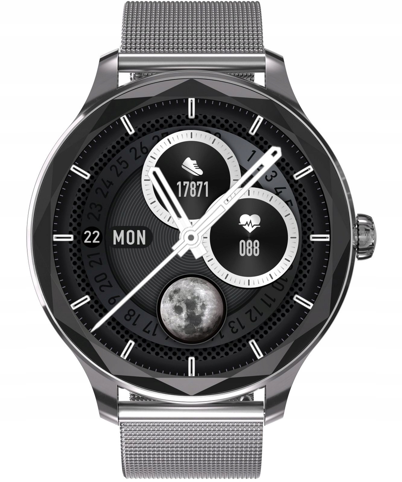 Inteligentné hodinky Garett Viva Silver Set