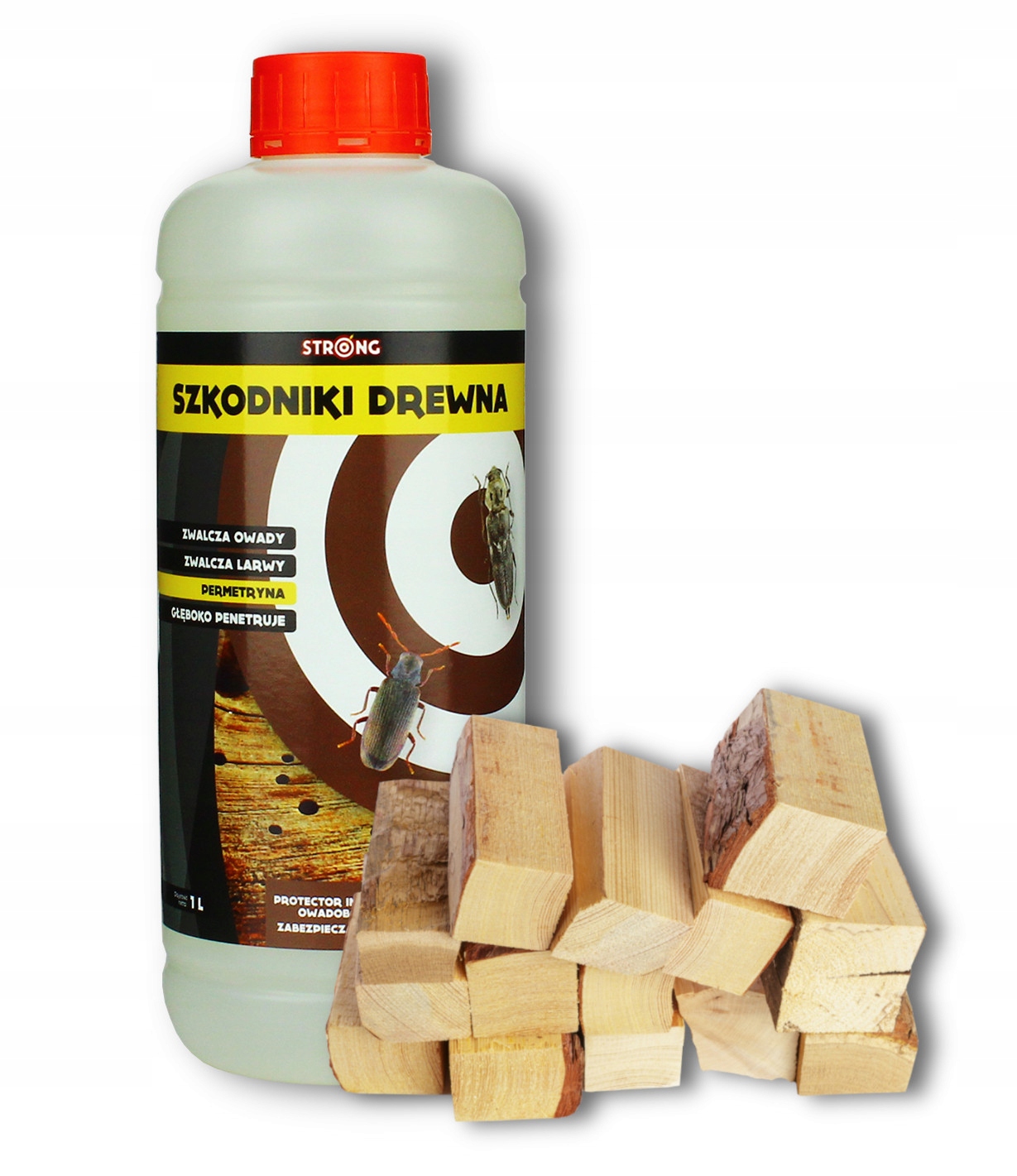 

Strong na Szkodniki Drewna Korniki Permetryna 1 L