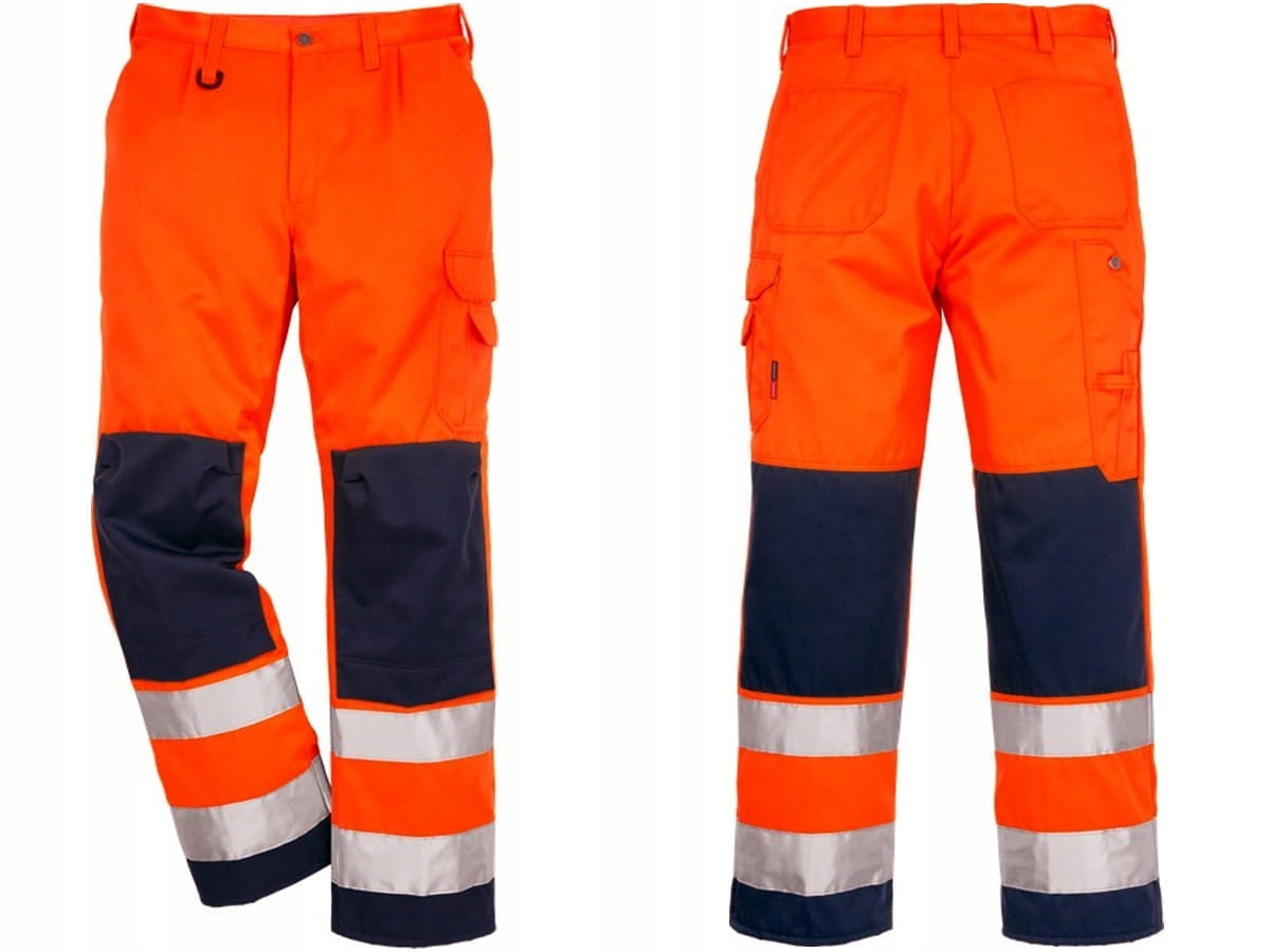 Spodnie PRM FLUO RATOWNIK WODNY WOPR GOPR TOPR ZHR Długość spodni długie