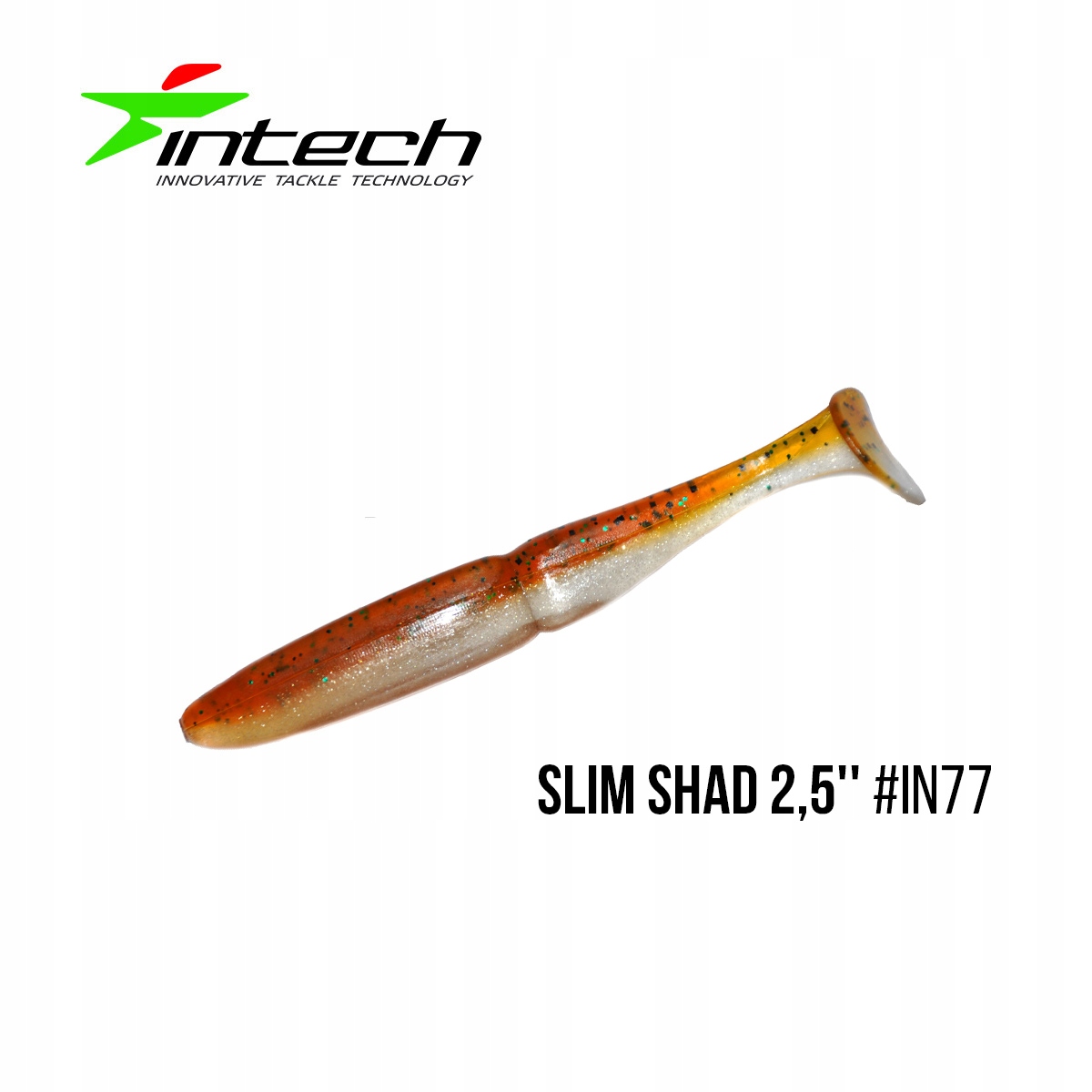 Przynęta miękka Intech Slim Shad 2,5" #IN77 12 szt.