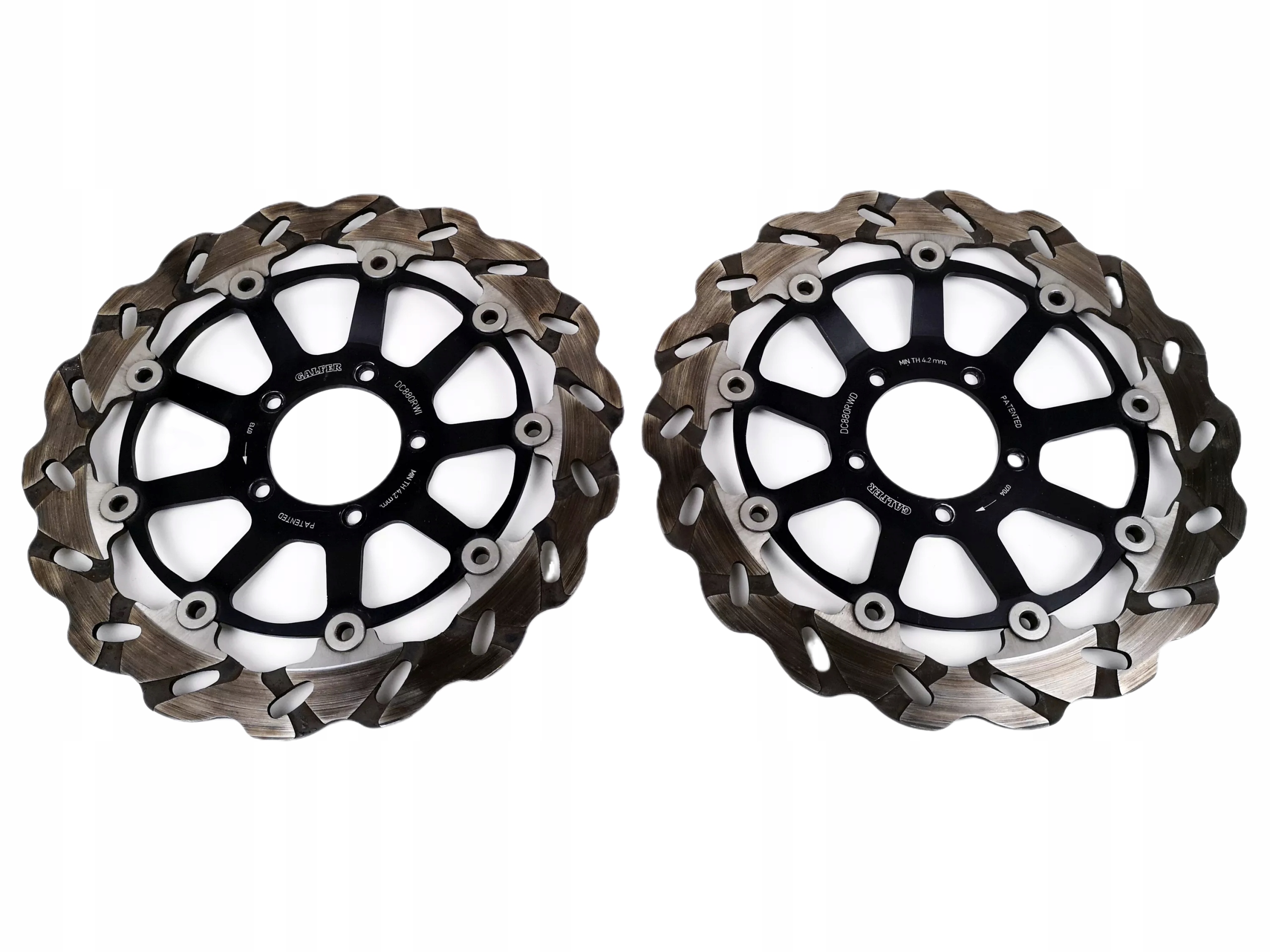 TARCZE HAMULCOWE PRZÓD GALFER SPORT DC880 RDI RWD DUCATI 848 EVO