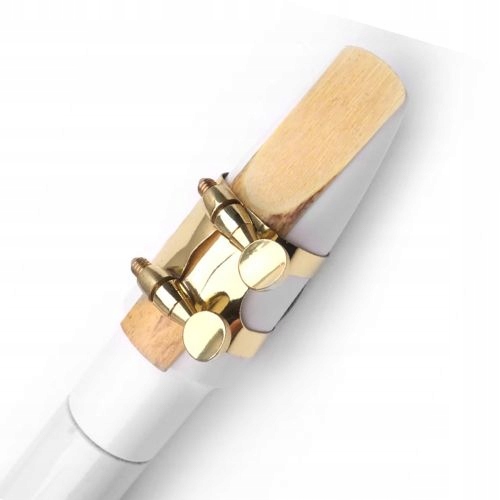 Saksofon kieszonkowy Stroiki JX POCKETSAX biały Marka Kazoo Polska