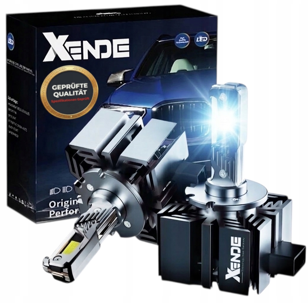 2x Żarniki Led xenon D1S 6000K Xende Lösungen +700% Palniki Led canbus
