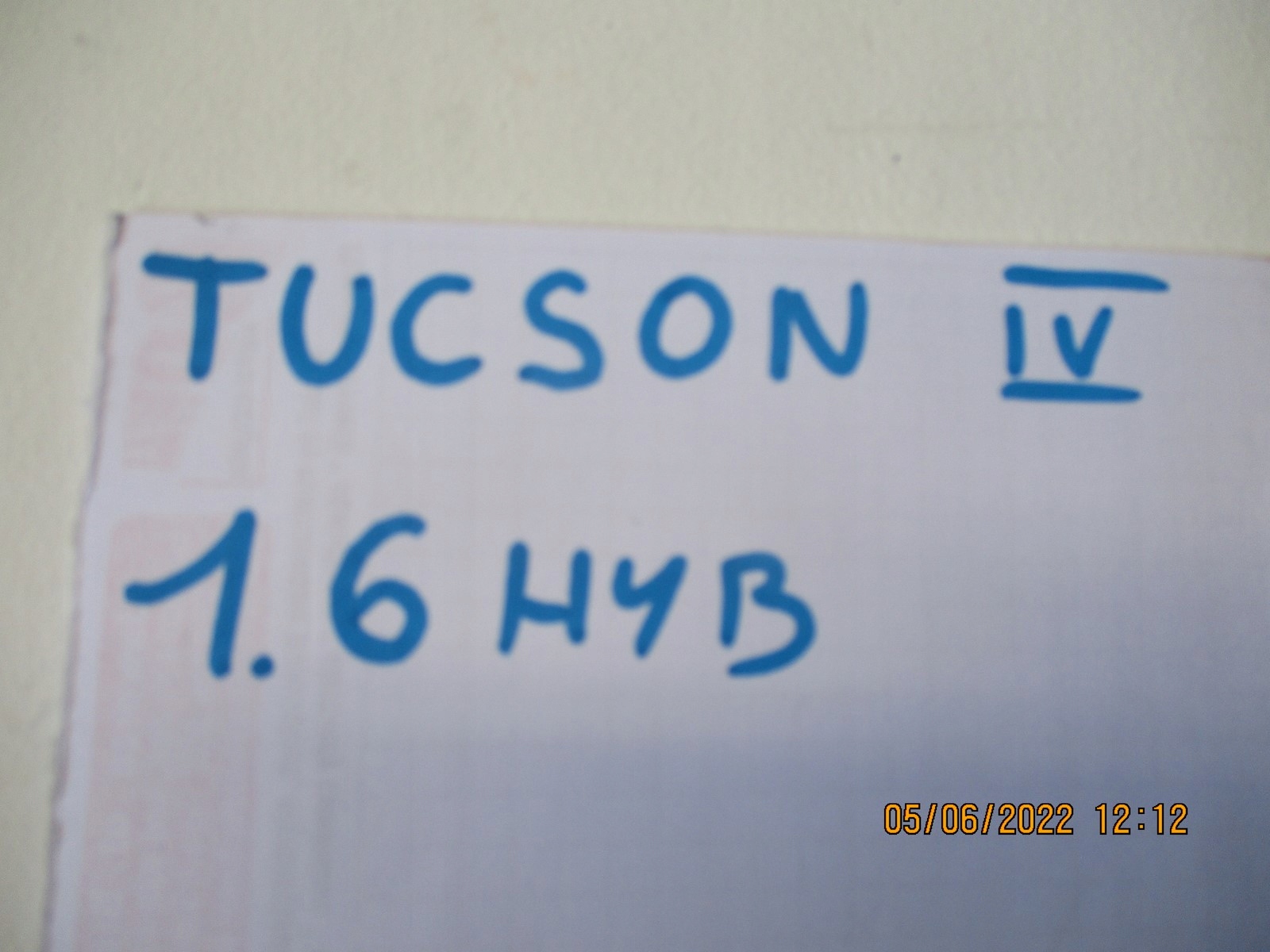 intake manifold HYUNDAI TUCSON IV 1,6HYB