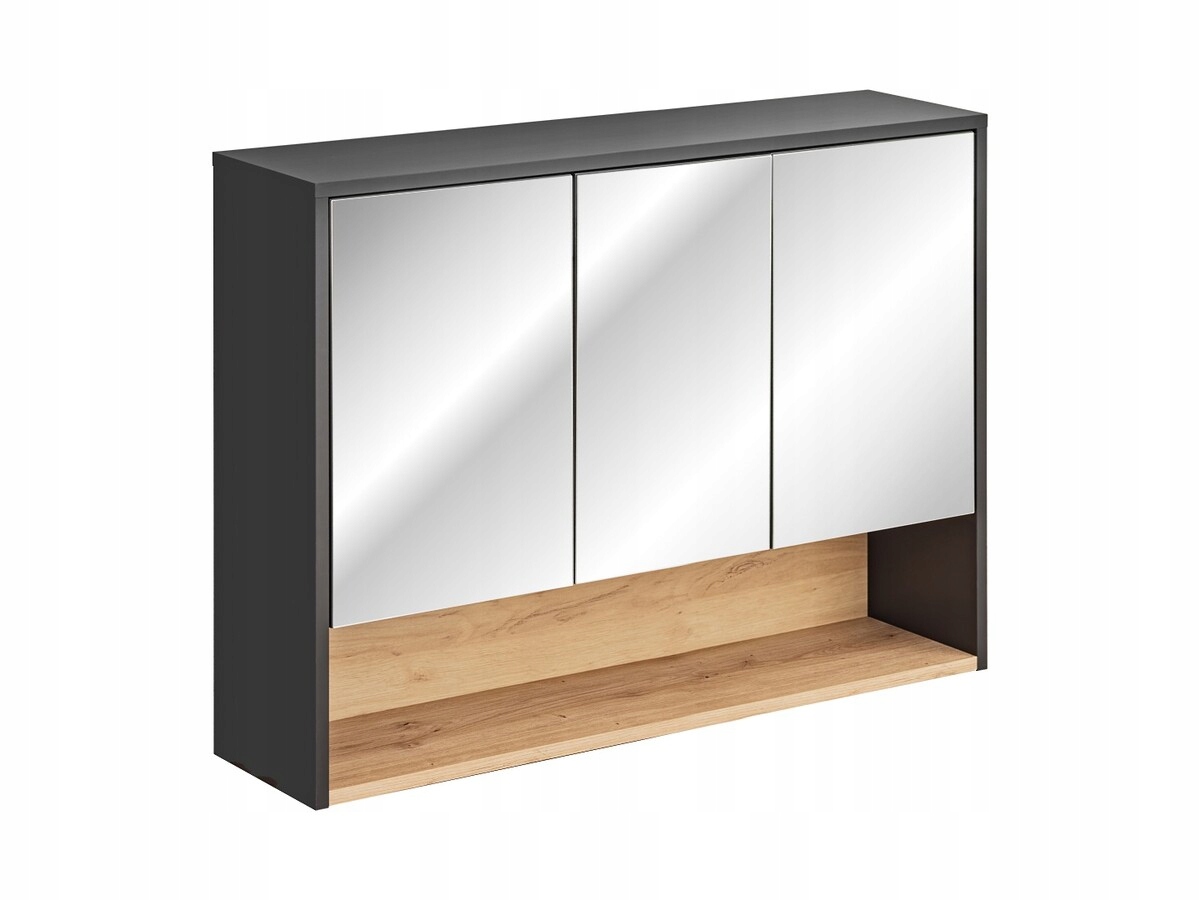 Comad Szafka z Lustrem 100cm 3 Drzwi Borneo Cosmos 845 Fsc