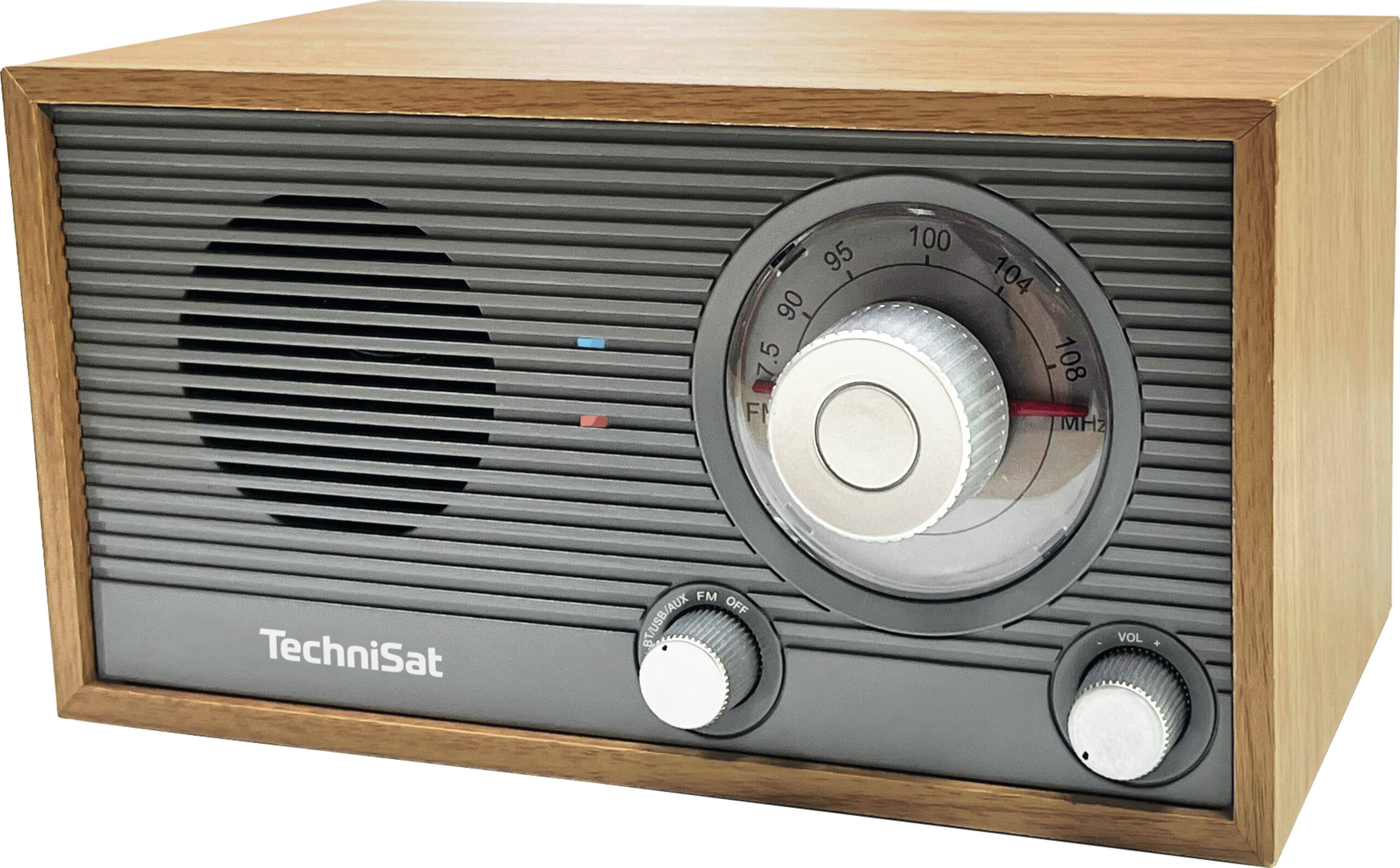 Rádio TechniSat Classic 205 Fm Bluetooth Usb Aux MP3 2,5 W