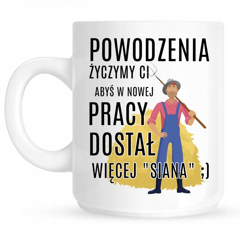 

Kubek na pożegnanie z pracy dla kolegi