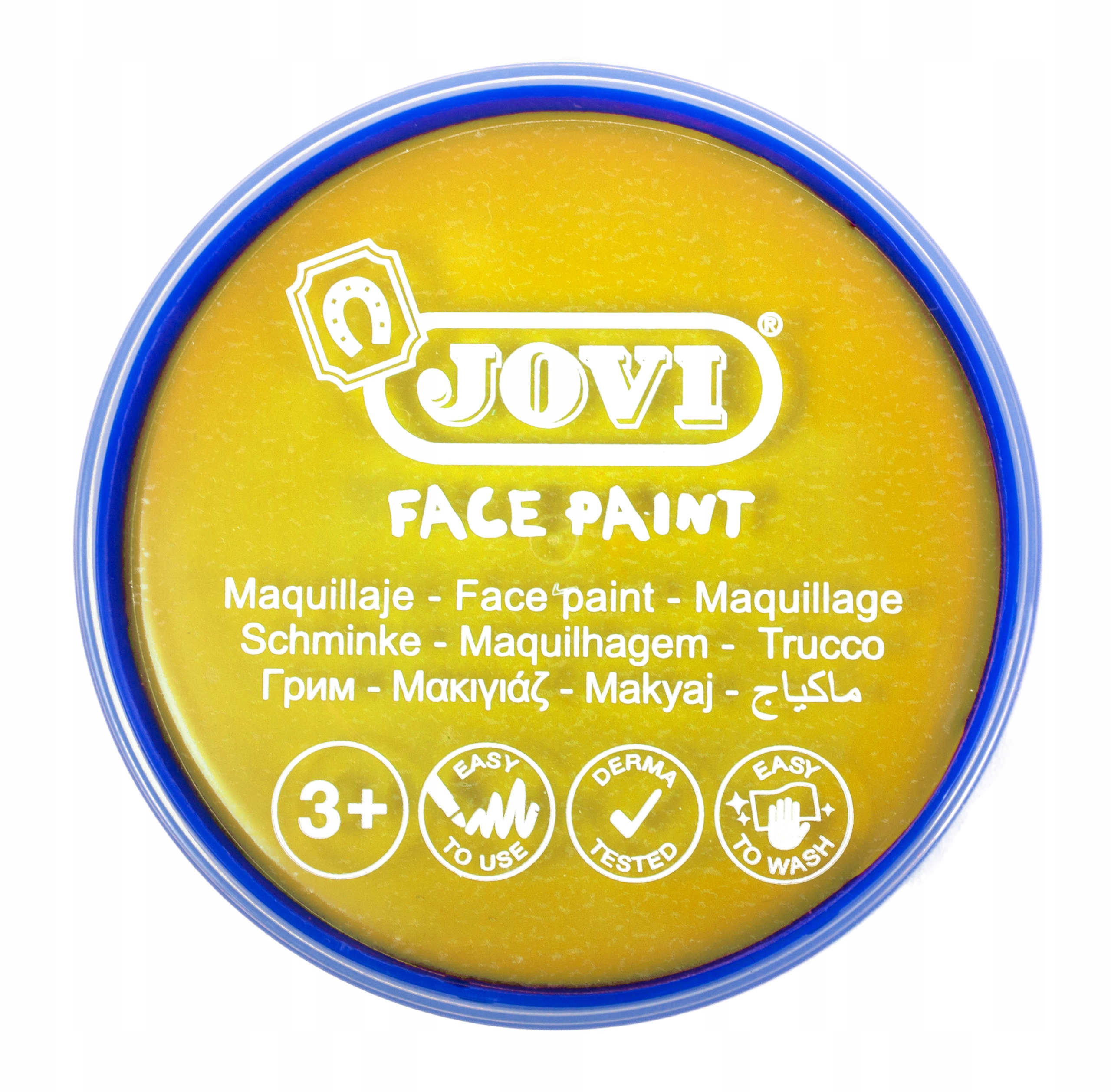 

Farby do malowania twarzy 1 szt 20 ml: żółty (02)