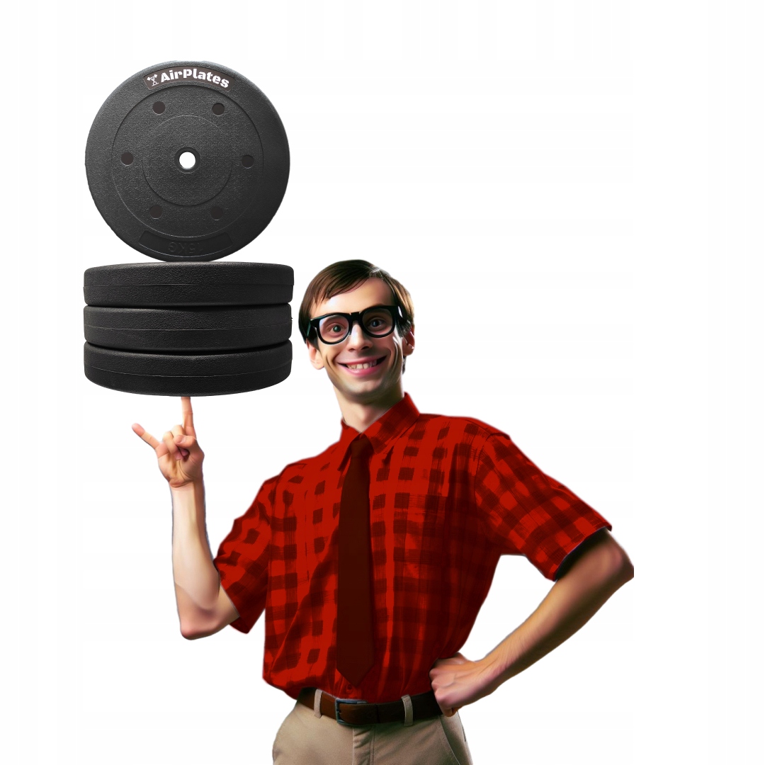 4KS Umělých Podvedených Prázdných Závaží Pro Posilovnu Fake Weight