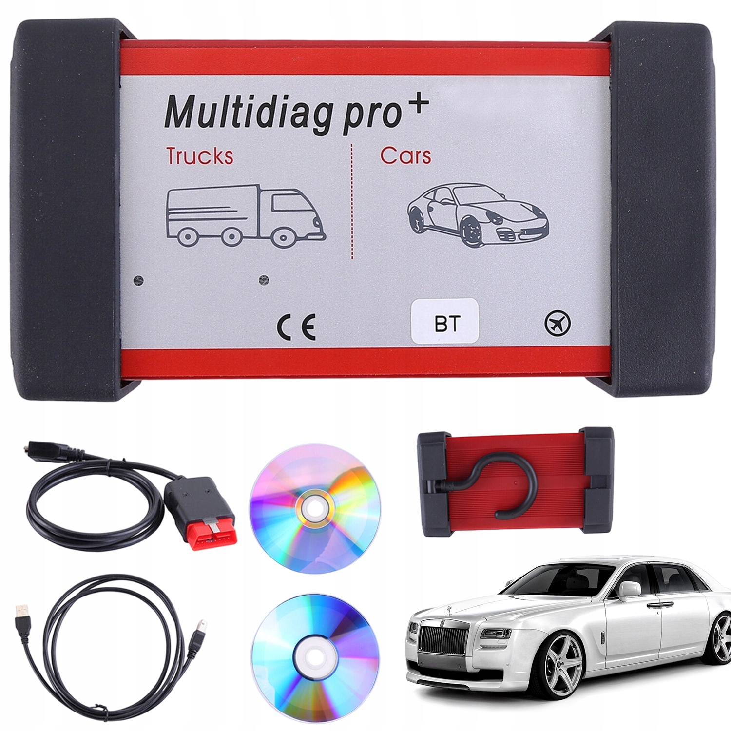 Diagnostický Skener OBD2 Bluetooth Tester Rozhraní Pro Osobní Vozidla