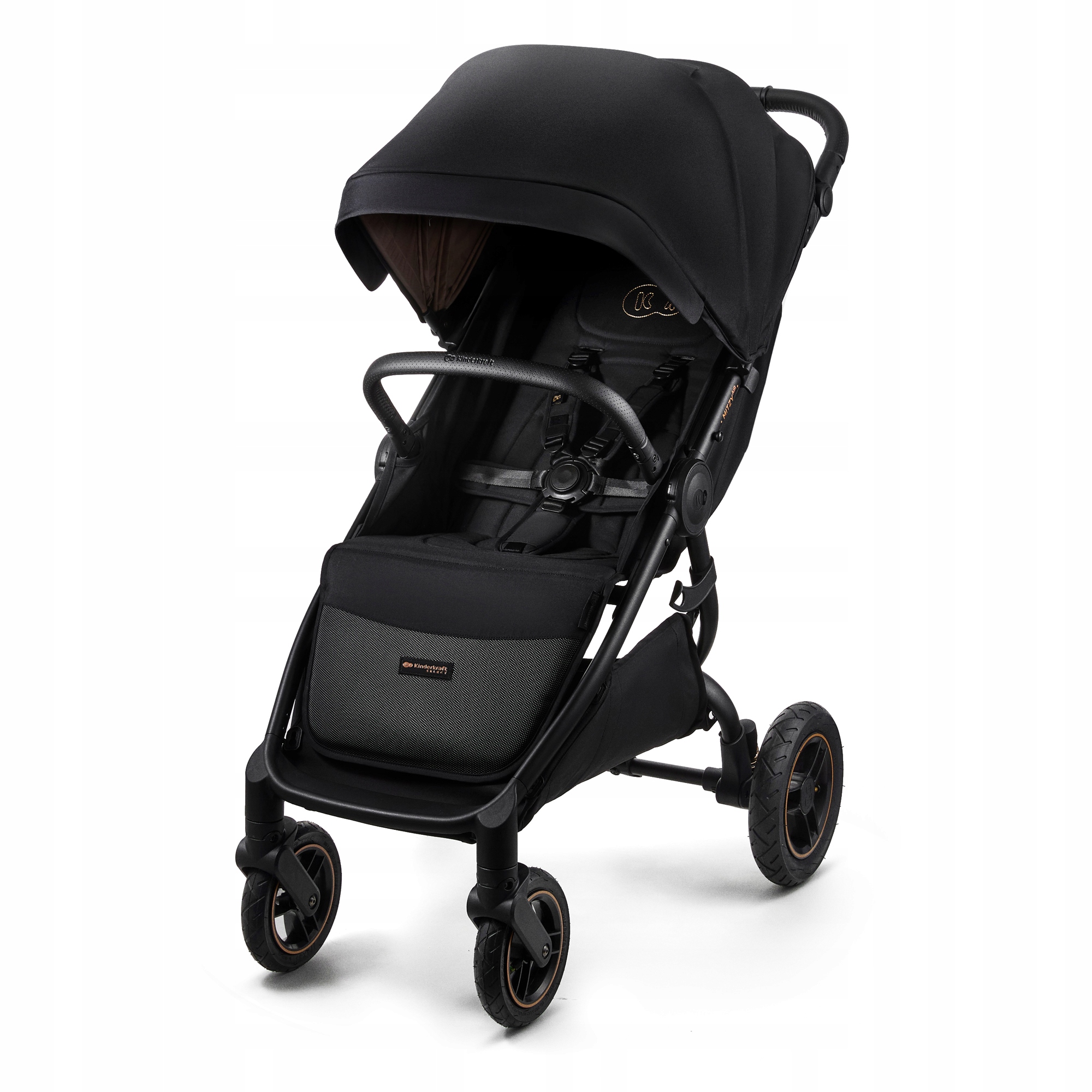 Kinderkraft Wózek Spacerówka dla Dzieci do 22 kg Składany Mitzy Air Czarny