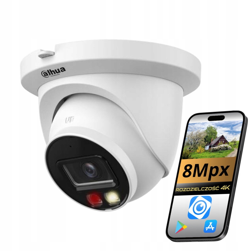 Ip Kamera IPC-HDW2849TM-S-IL-0280B WizSense 8.3Mpx 4K Uhd 2.8mm Dahua