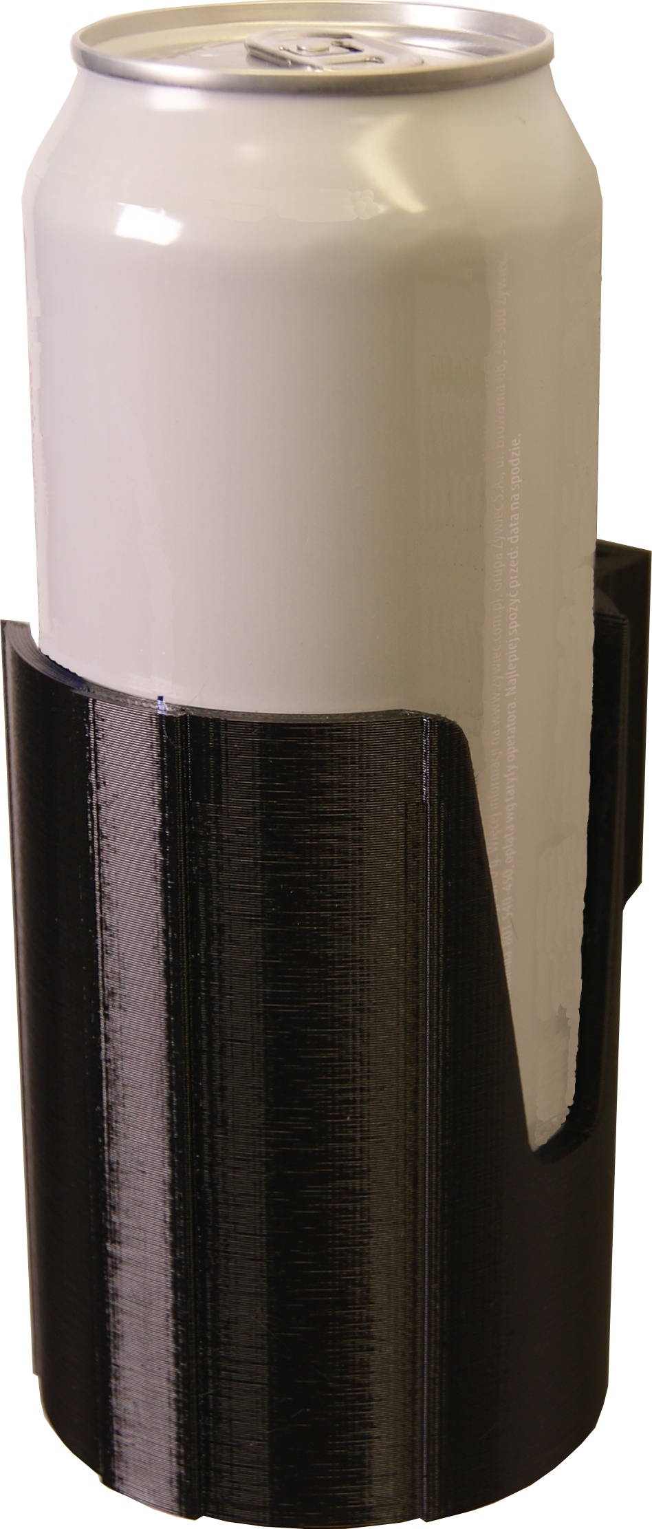 Uchwyt puszki 0,5l z mocowaniem płaskim - Czarny Marka AquaCraft