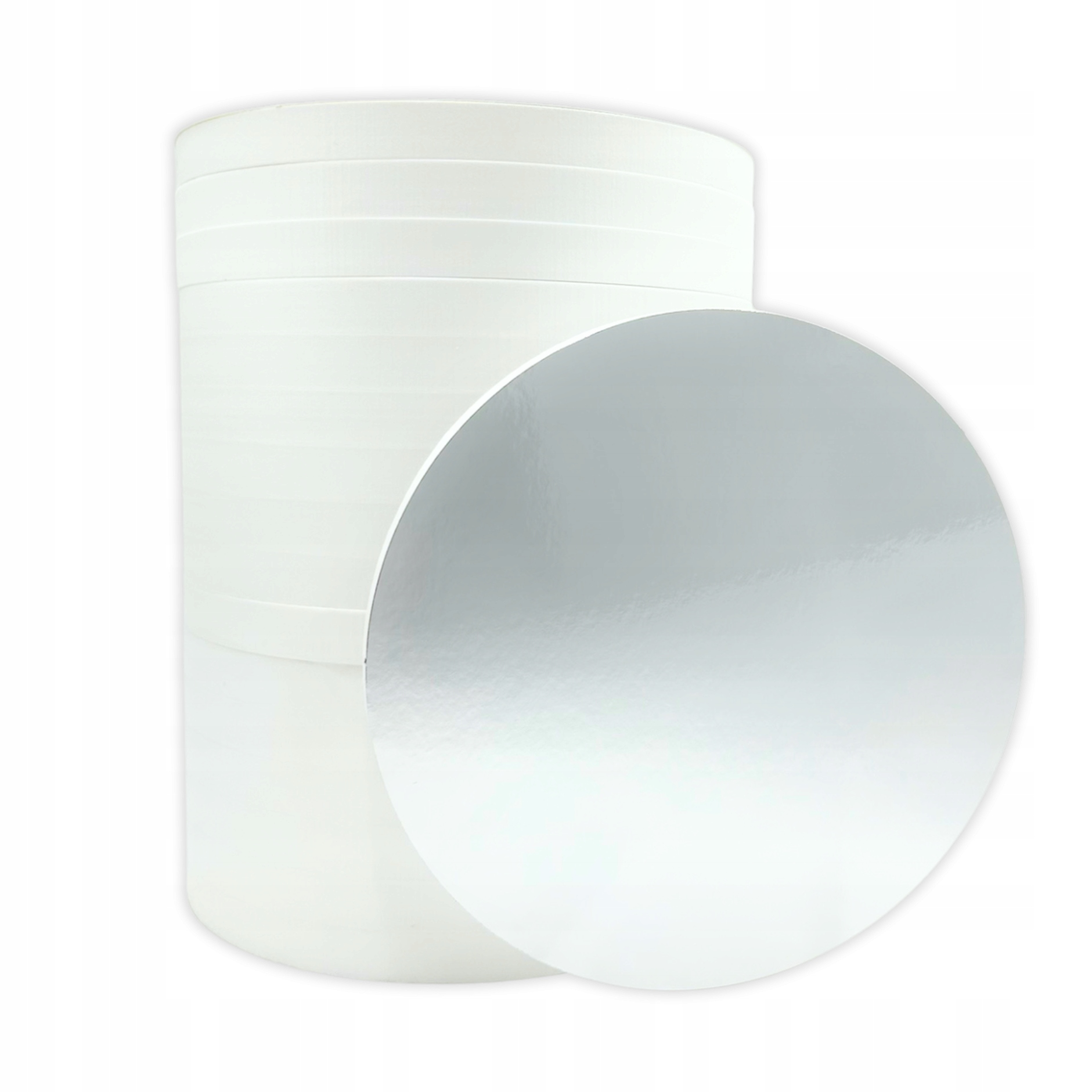 Podkład styrodurowy srebrny rozmiar 36cm 25 sztuk