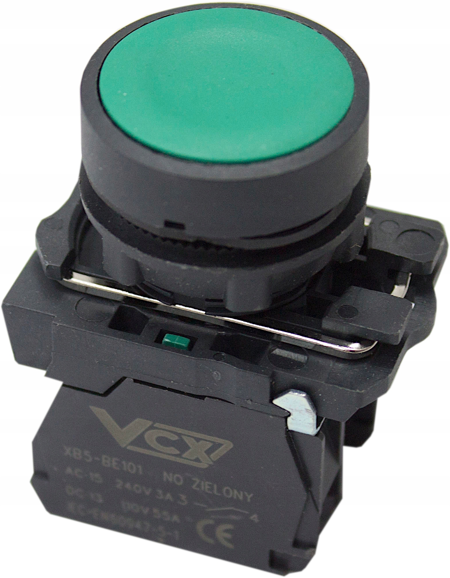 PRZYCISK PULPITOWY ZIELONY VCX XB5-AA35 1NO+1NC